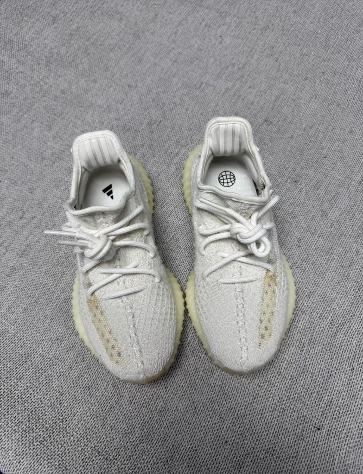 Adidas Adidas Yeezy 350 V2 Bone HQ6316 K37 Size US 7 / IT 37 - 1 Thumbnail
