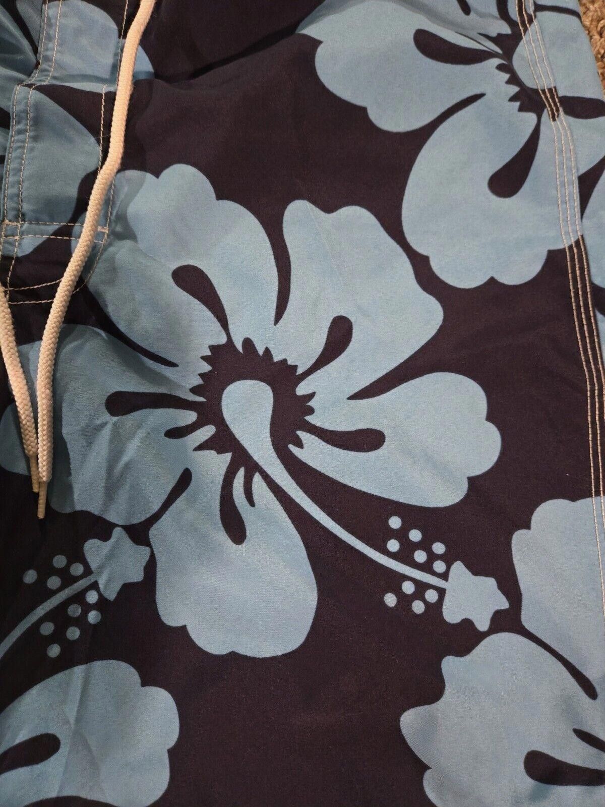 Tommy Hilfiger Tommy Hilfiger Blue Hibicus Flower Swim Short Size M Size US 32 / EU 48 - 3 Thumbnail