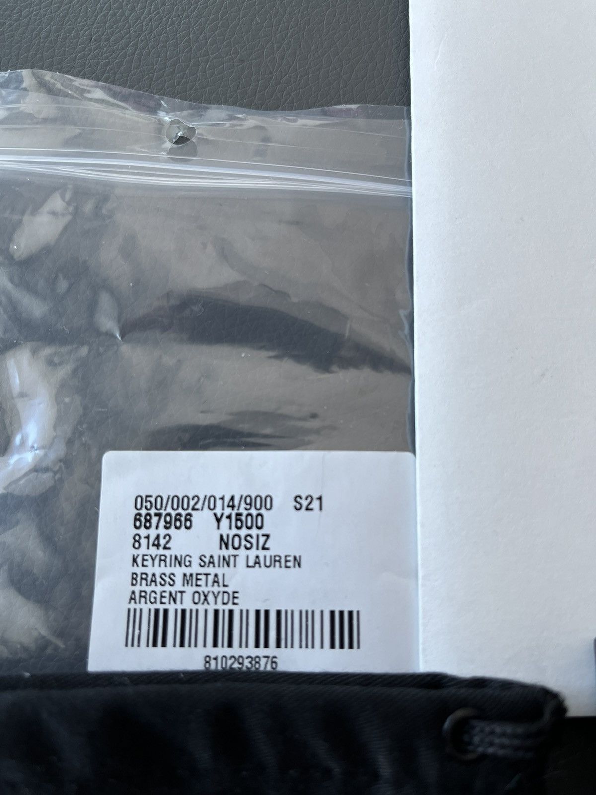 Saint Laurent Paris Saint Laurent Runway Brand New Logo Keyring Keychain RARE Size ONE SIZE - 8 Thumbnail