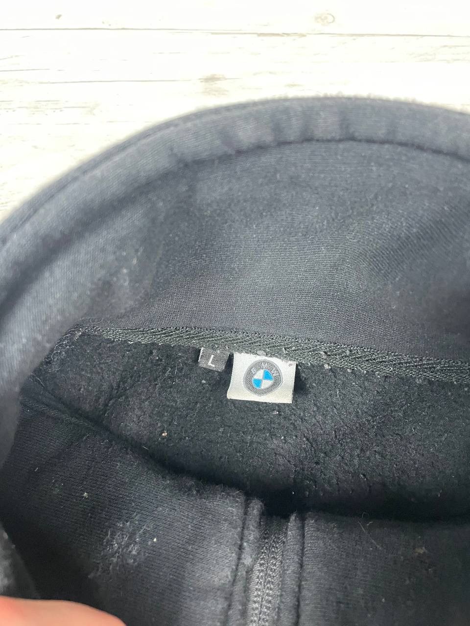 BMW Vintage BMW Racing Team Big Logo Full Zip Sweatshirt Size US L / EU 52-54 / 3 - 9 Thumbnail