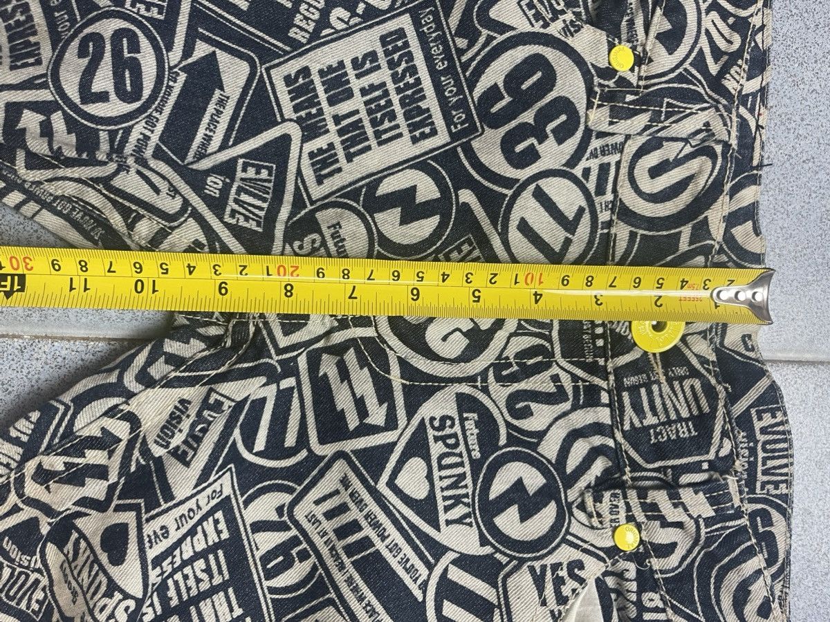Japanese Brand Vintage Original Jeans Fullprint Hysteric Glamour Style Size US 34 / EU 50 - 13 Thumbnail