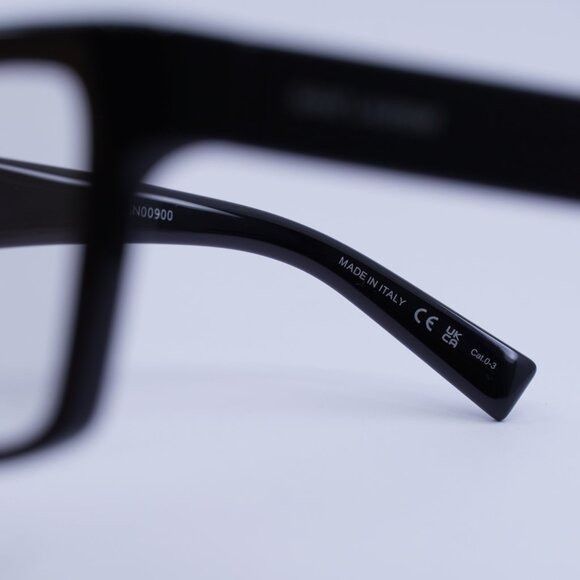 Saint Laurent Paris Saint Laurent SL641 006 Sunglasses Shiny Black Cat Eye Frame Size ONE SIZE - 8 Thumbnail