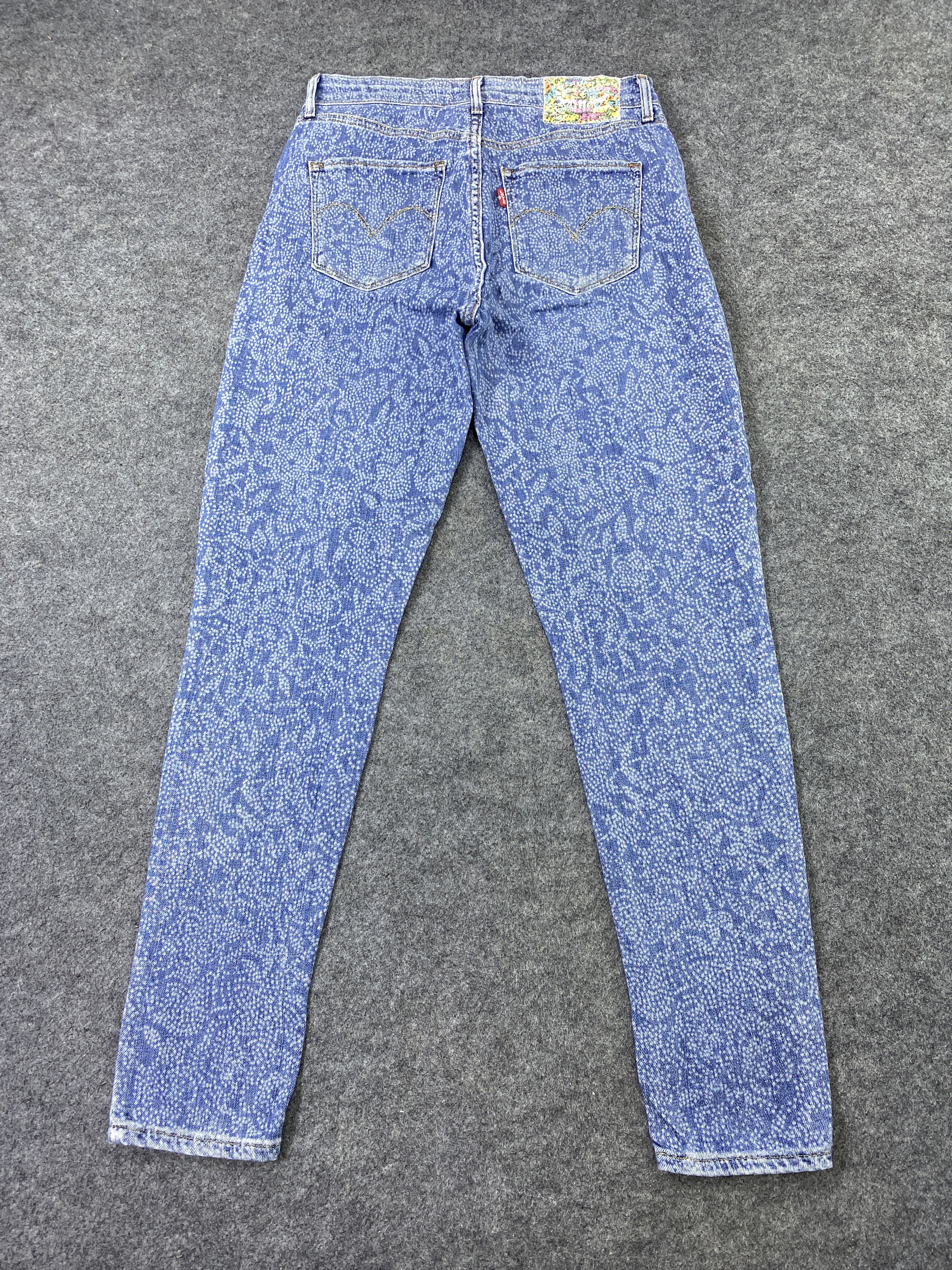 Jean Liberty X Levis Paislee High Rise Ankle Skinny Jeans - J1005 Size US 27 - 4 Thumbnail