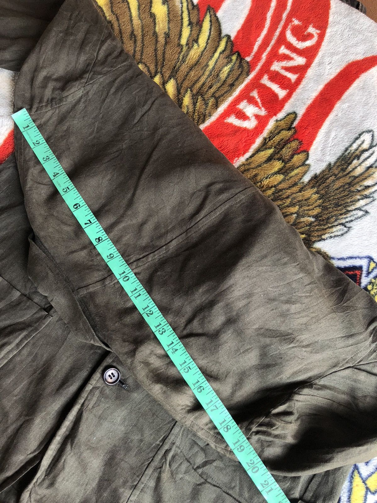 Comme des Garcons AD1998 Vintage Comme Des Garçons Linen Lin Lining Jacket Size US S / EU 44-46 / 1 - 11 Thumbnail