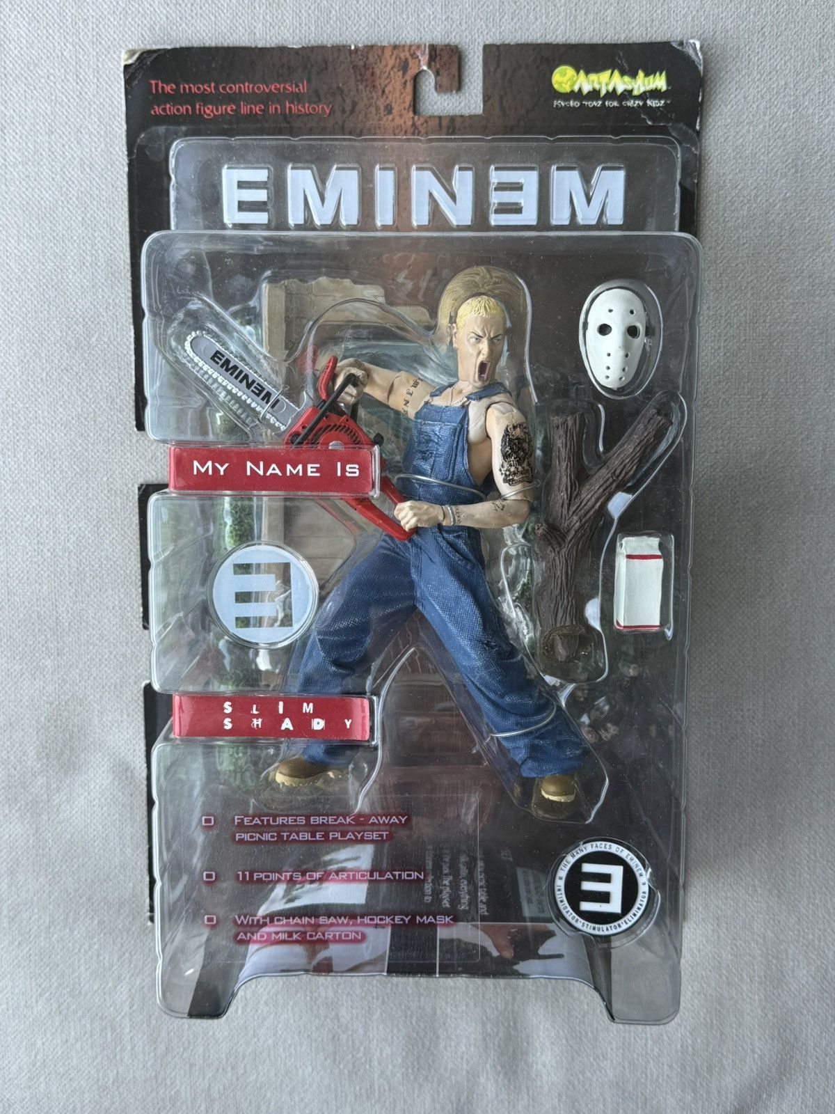 Eminem Eminem My Name Is Slim Shady Art Asylum Psycho Toyz Figure Size ONE SIZE - 2 Thumbnail