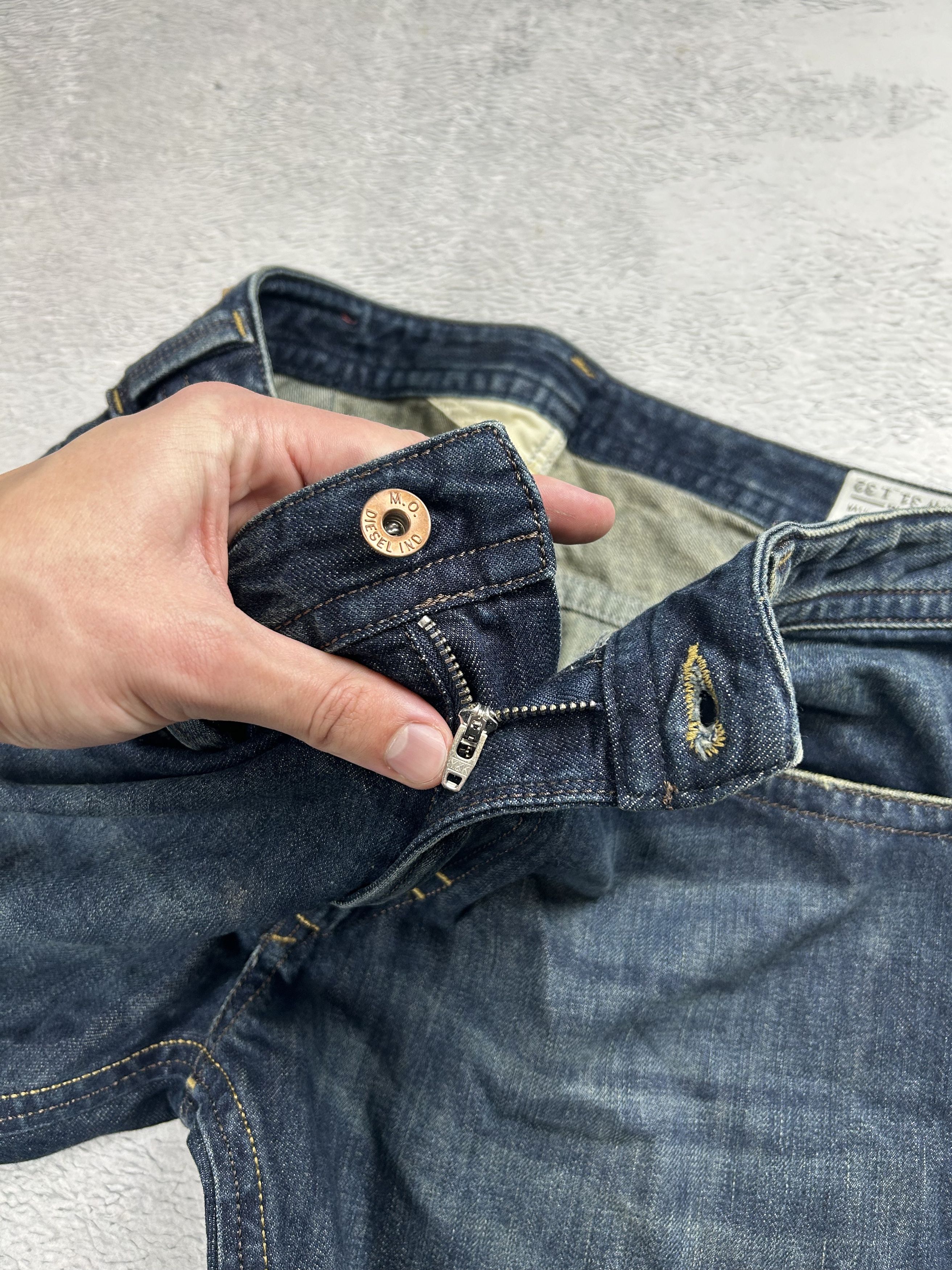 Diesel × Vintage Vintage Diesel jeans Thavar Collection Slim skinny Y2K Size US 31 - 6 Thumbnail