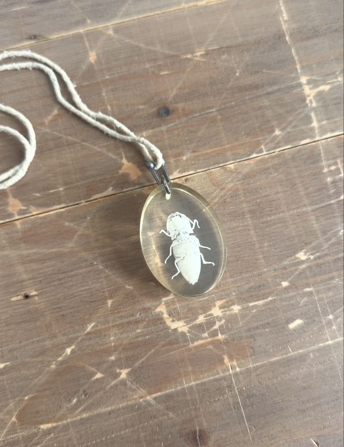 Maison Margiela Margiela Beetle Necklace Size ONE SIZE - 2 Thumbnail