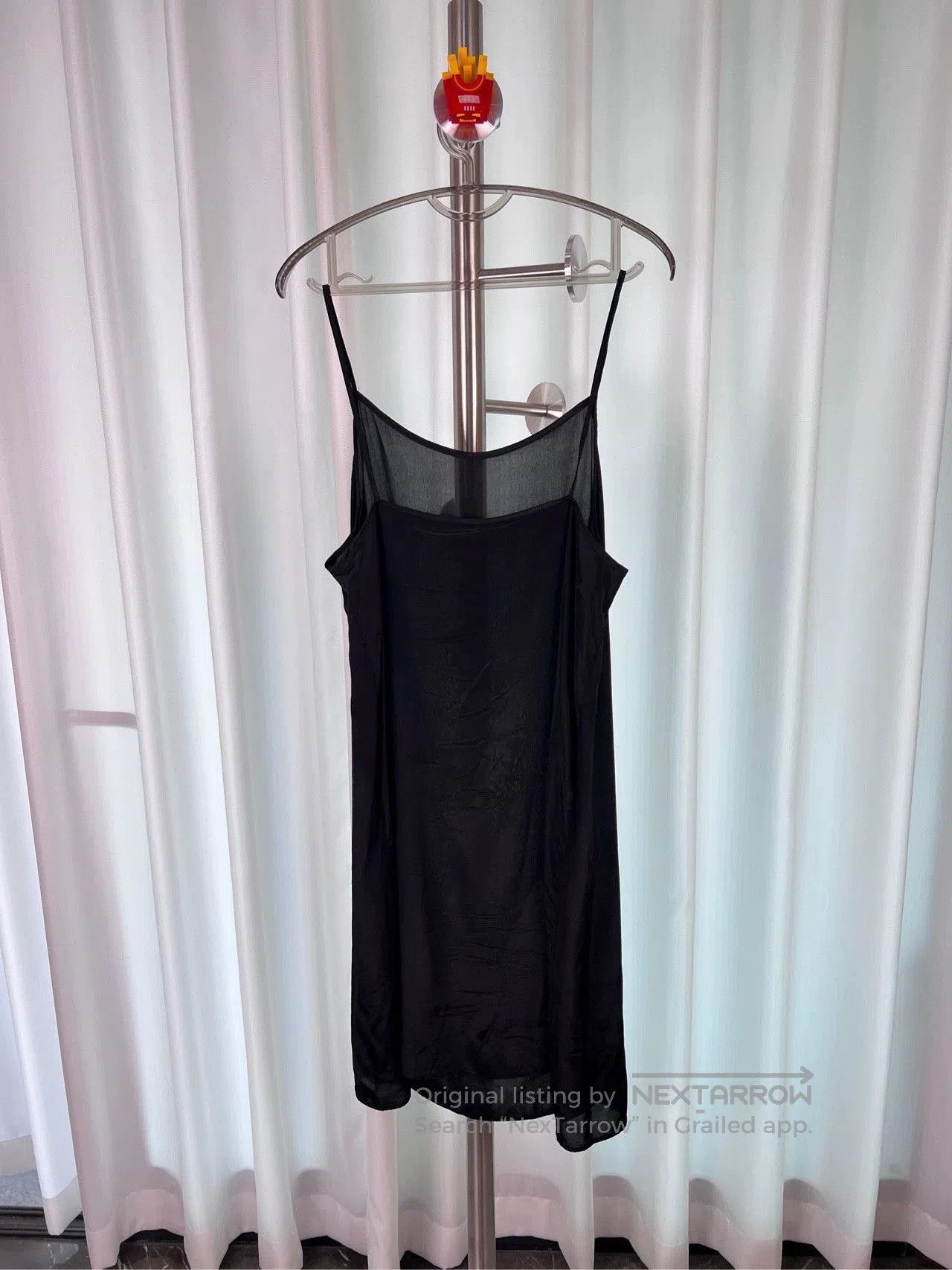 Loewe black silk summer dress by loewe. Size US 40 / EU 56 - 4 Thumbnail