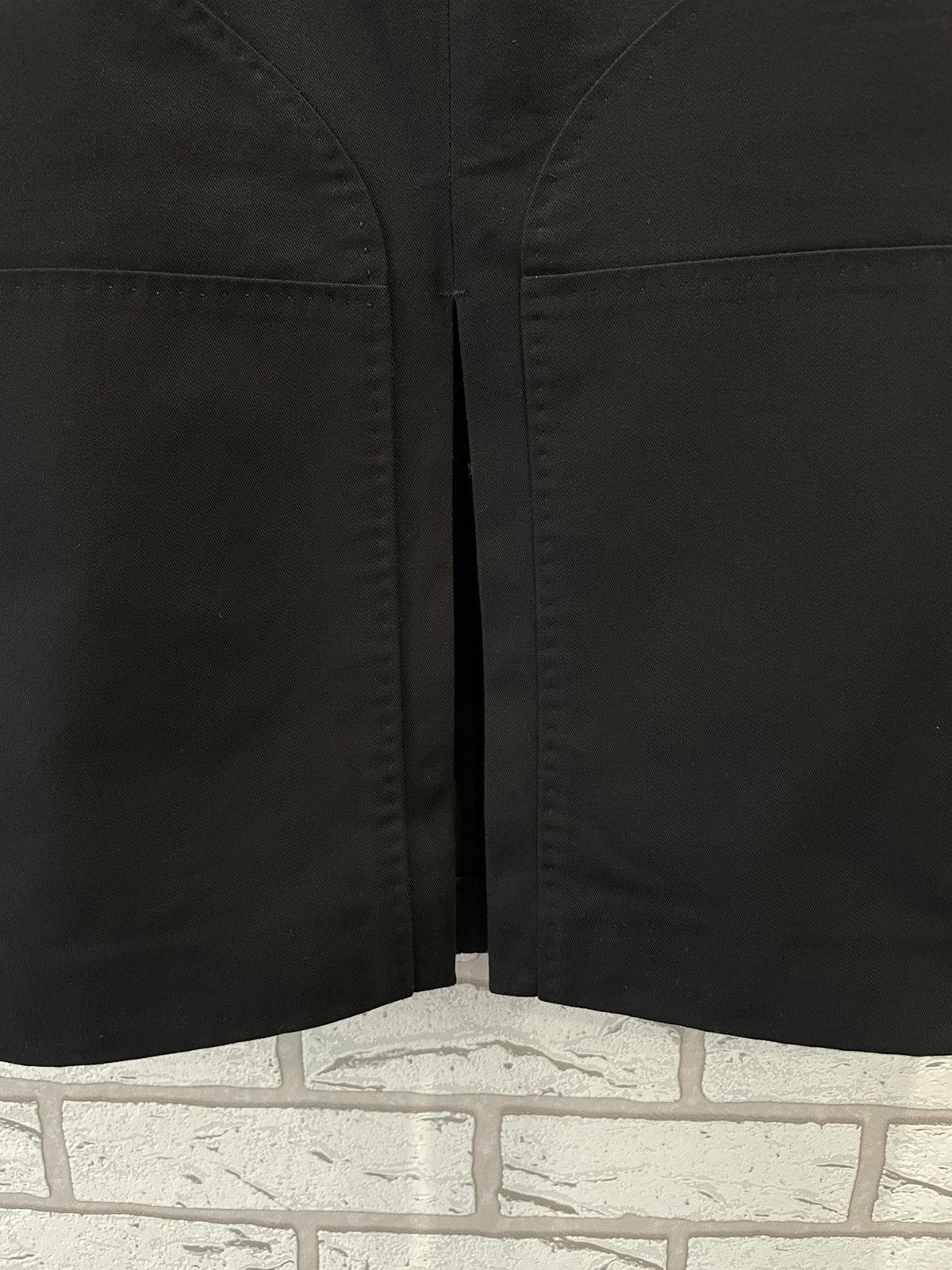 Gucci × Tom Ford Vintage Gucci midi black skirt Size 40" / US 18 - 10 Thumbnail