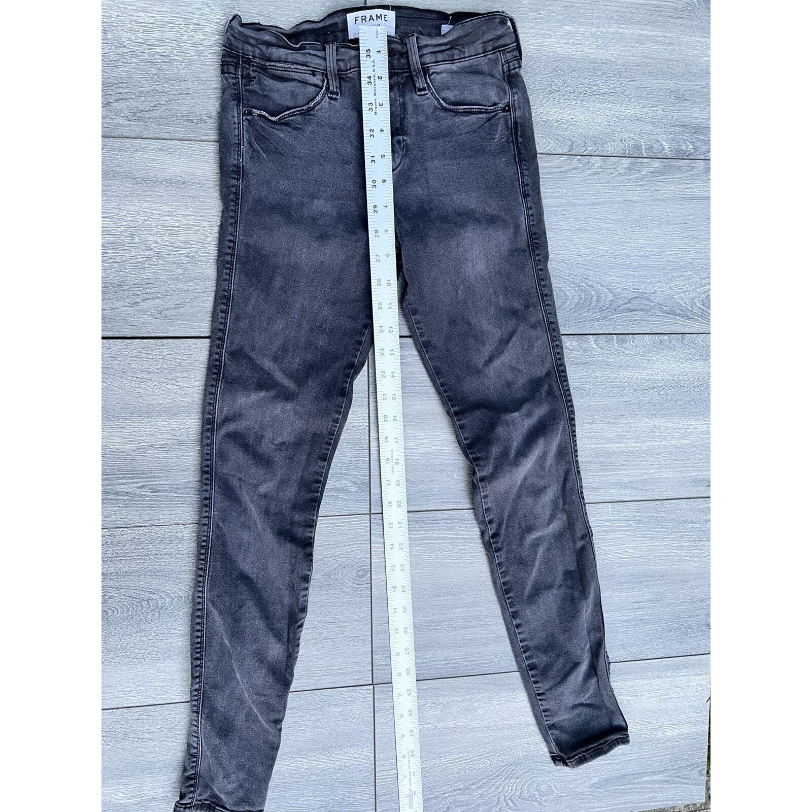 Frame Frame Denim Los Angeles Le Skinny de Jeanne Size 26 A000194 Size 26" / US 2 / IT 38 - 8 Thumbnail