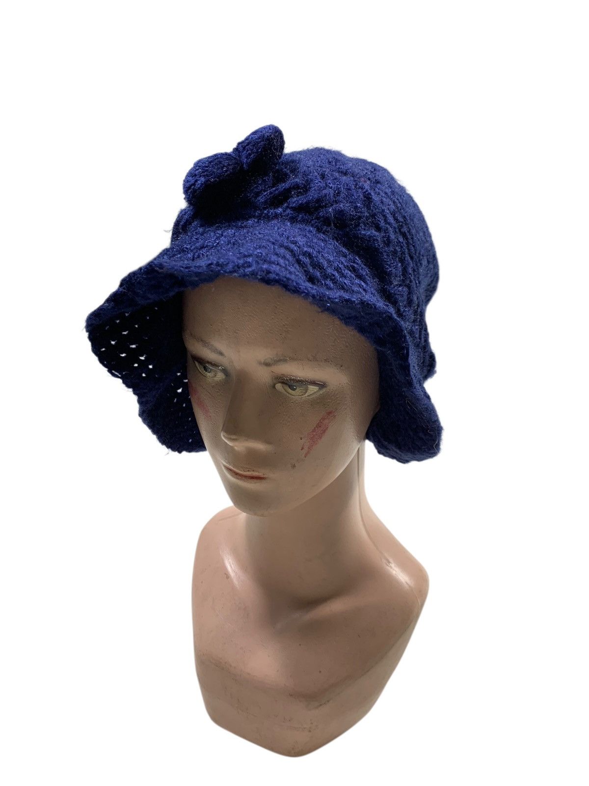 Japanese Brand × Kapital × Vintage Crochet knitted handmade Hats RARE Size ONE SIZE - 1 Thumbnail