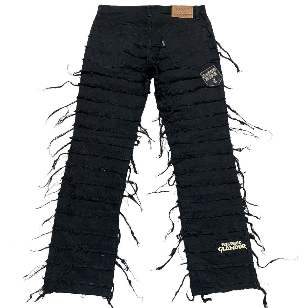 Hysteric Glamour Hysteric Glamour Black Crust Hagi Jeans Size US 30 / EU 46 - 10 Thumbnail
