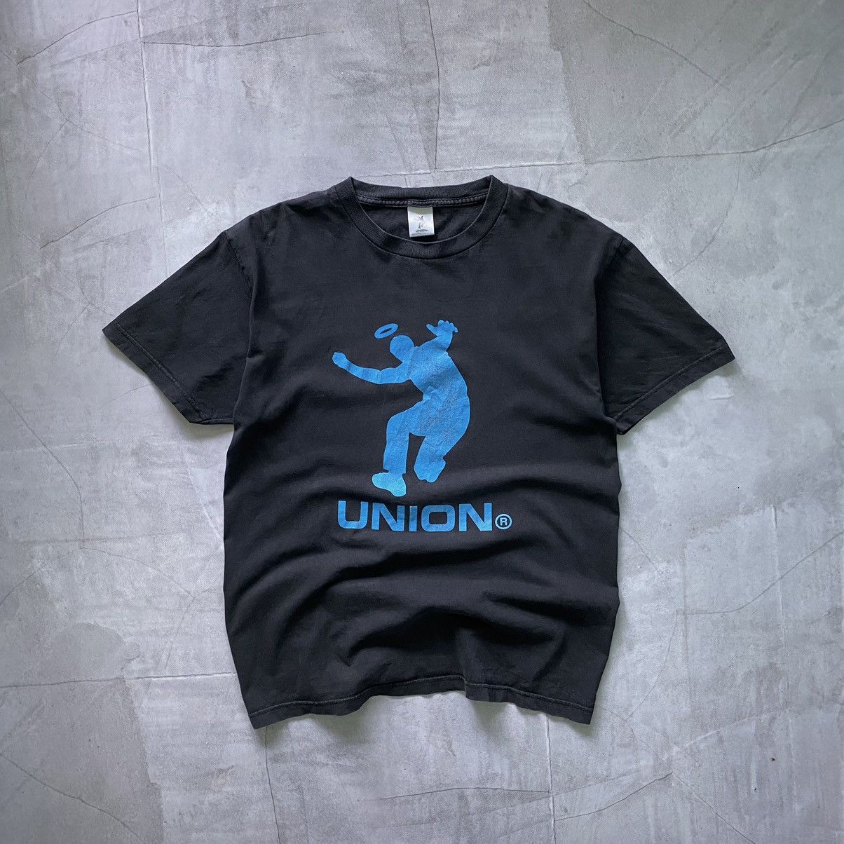 Union LA Union LA Vintage Big Logo OG Faded Made In USA T-shirt Size US M / EU 48-50 / 2 - 1 Thumbnail