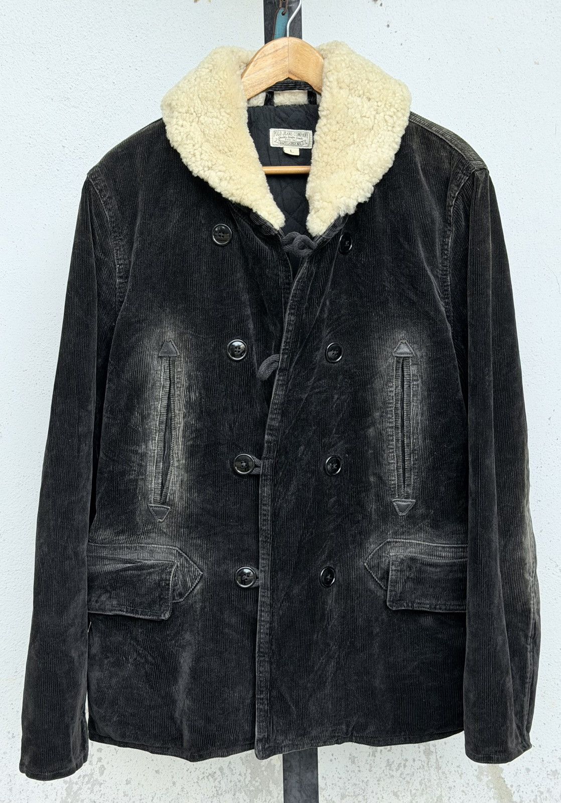 Polo Ralph Lauren Polo Ralph Lauren vintage corduroy pea coat Size US L / EU 52-54 / 3 - 1 Thumbnail