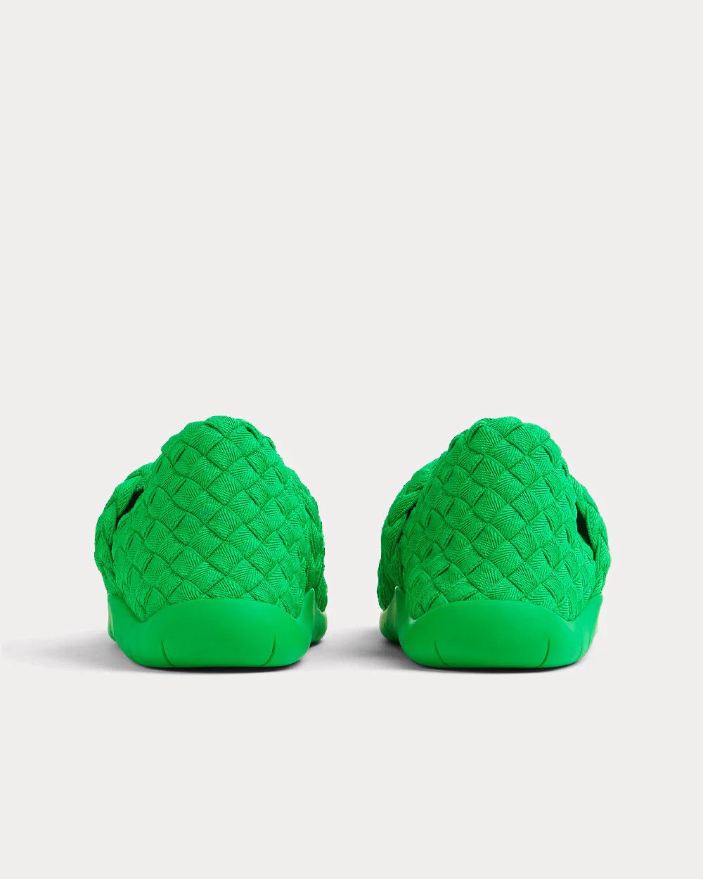 Bottega Veneta o1n1vont0725 Intrecciato Sneakers in Fabric Grass Size US 7.5 / EU 40-41 - 4 Thumbnail
