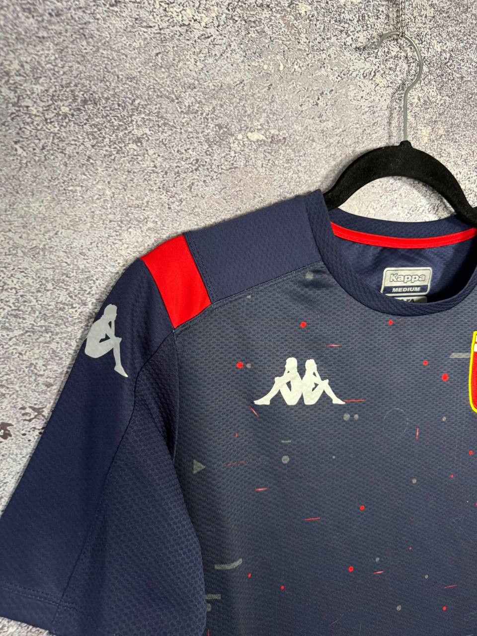 Kappa × Vintage Vintage Genoa Kappa Training Jersey Blokcore Small Size US S / EU 44-46 / 1 - 5 Thumbnail