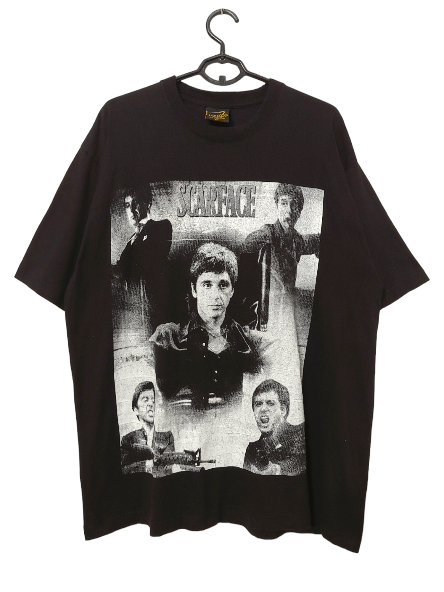 Vintage 90s Scarface Tony Montana Al Pacino Iconic Movie Tee