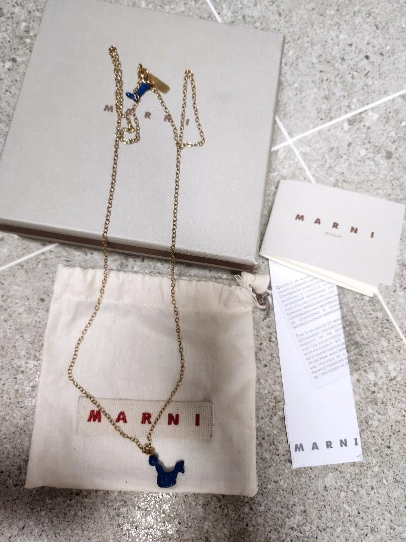 Marni marni Dolphin charm pendant necklace Size ONE SIZE - 3 Thumbnail