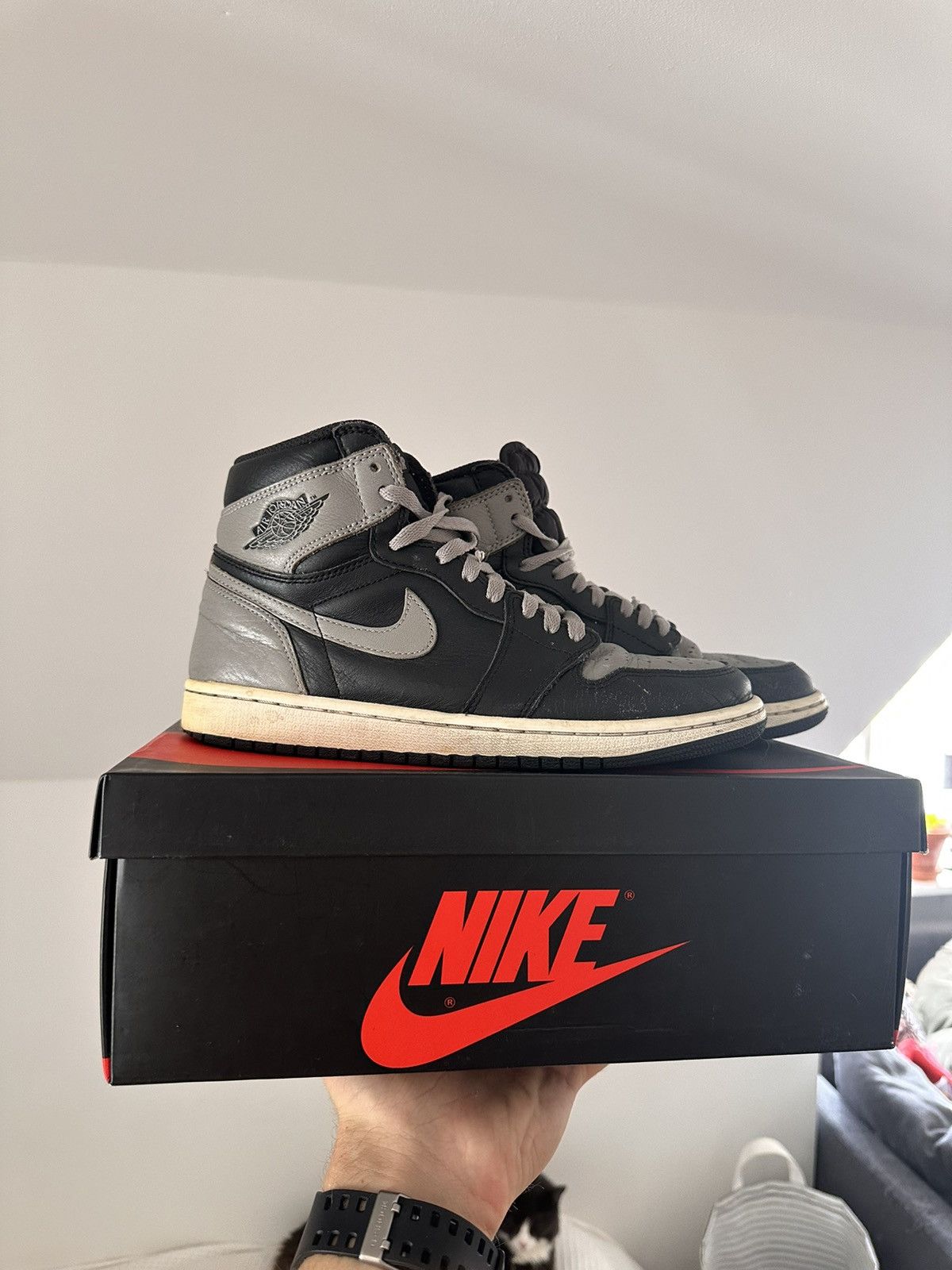 Jordan Brand × Nike Jordan 1 Shadow 2018 Size US 8 / EU 41 - 1 Thumbnail