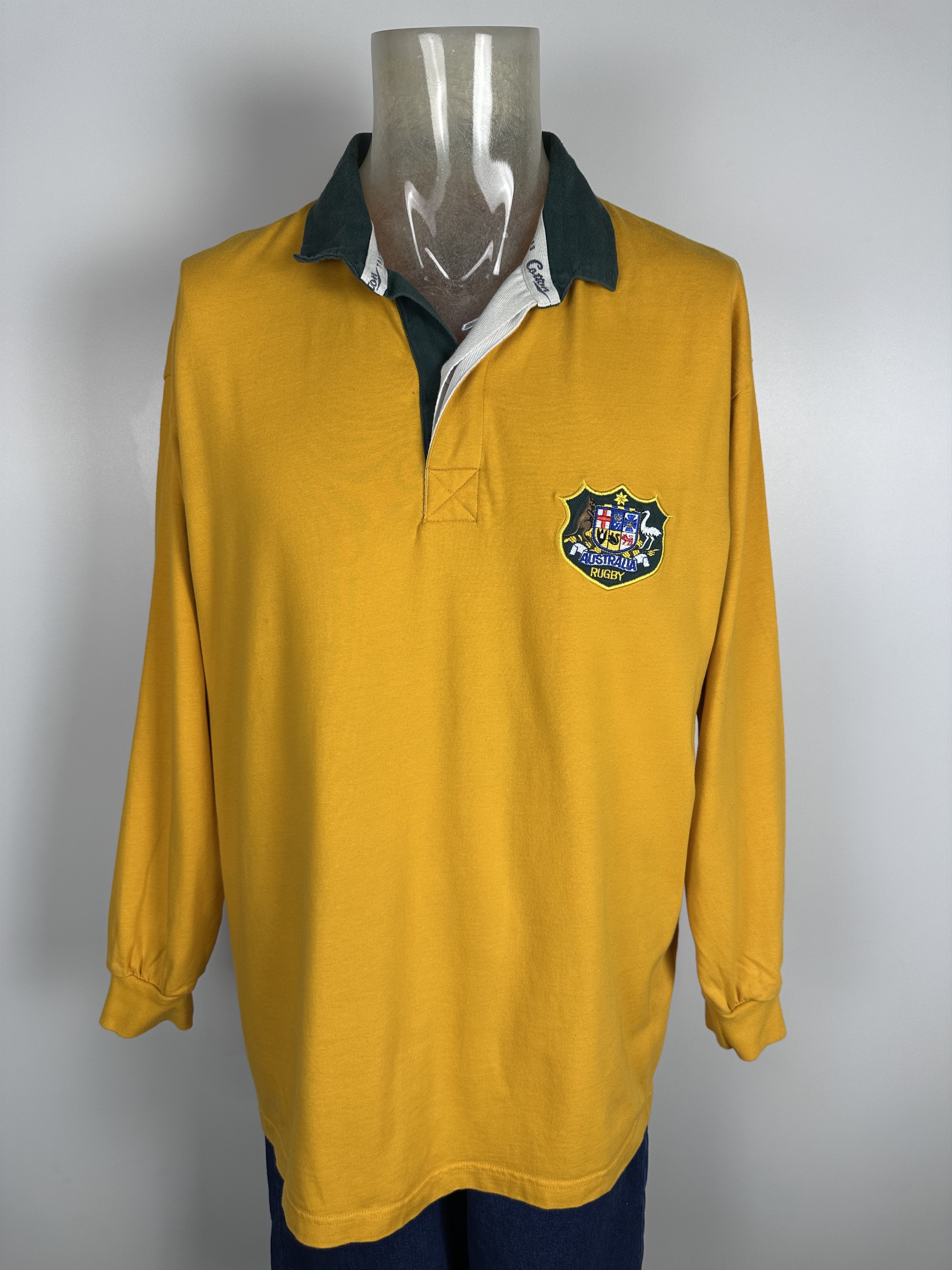 Cotton Traders Australia Rugby Cotton Classics Vintage Shirt XL Long Sleeve Size US XL / EU 56 / 4 - 1 Thumbnail