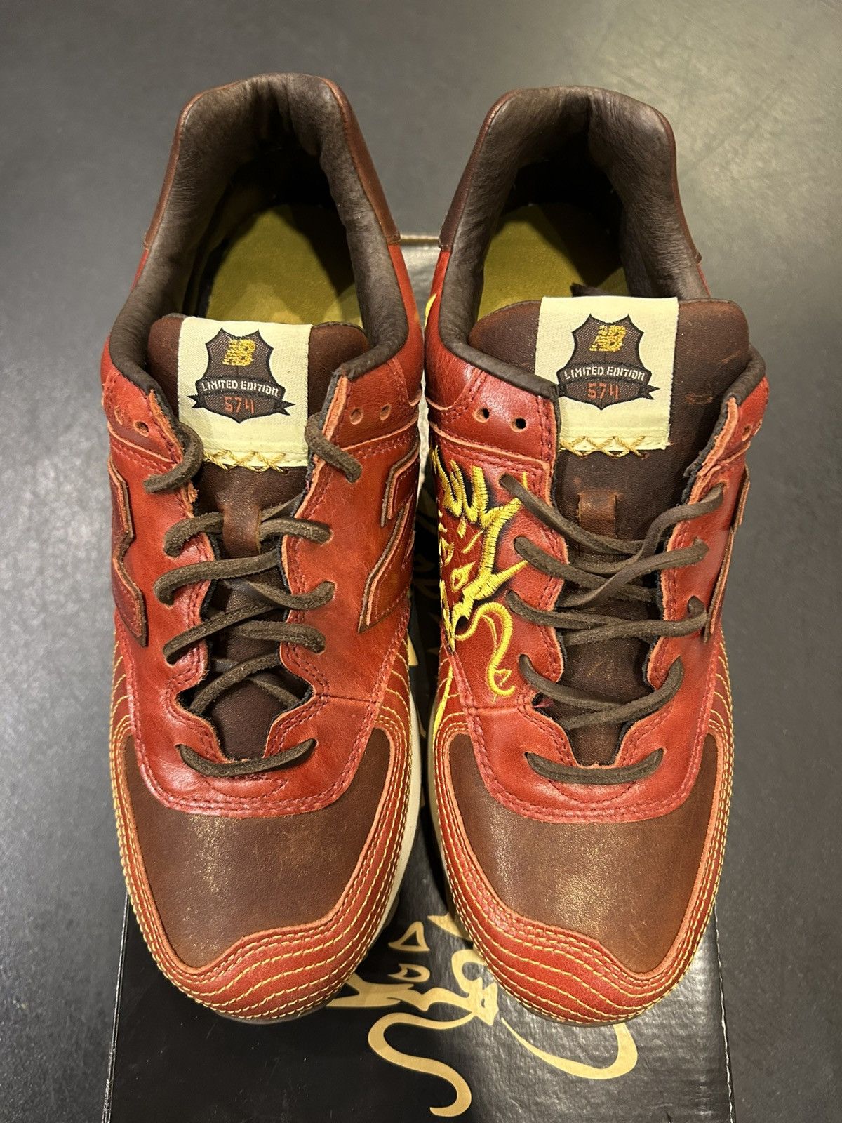 New Balance New Balance 574 Red Dragon Size US 9 / EU 42 - 4 Thumbnail