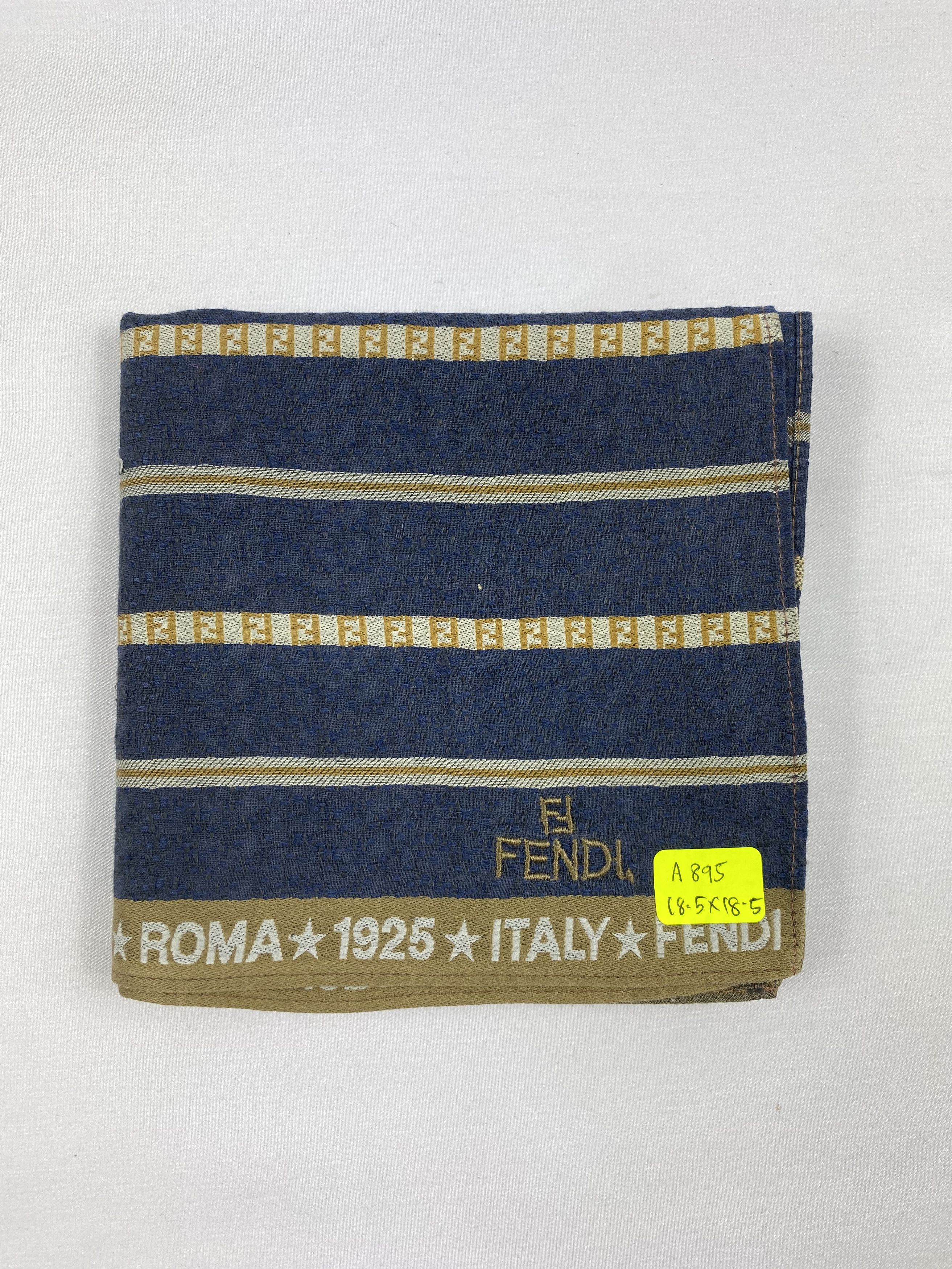 Vintage Fendi Handkerchief / Bandana / Neckerchief A895 Size ONE SIZE - 6 Thumbnail