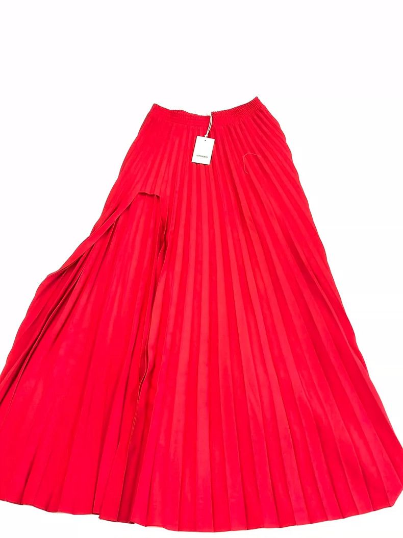 Vetements Vetements Women's pleated chiffon half-skirt Size S / US 4 / IT 40 - 1 Thumbnail