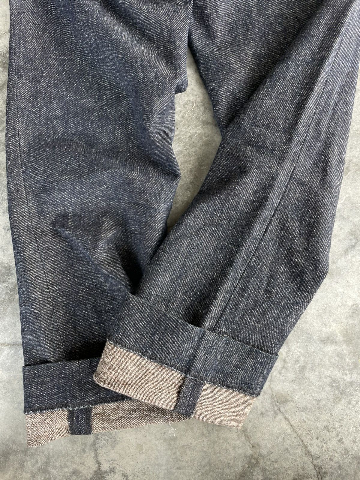 45rpm × Japanese Brand × Vintage Indigo Denim Trousers Pant by 45rpm Size US 30 / EU 46 - 19 Thumbnail