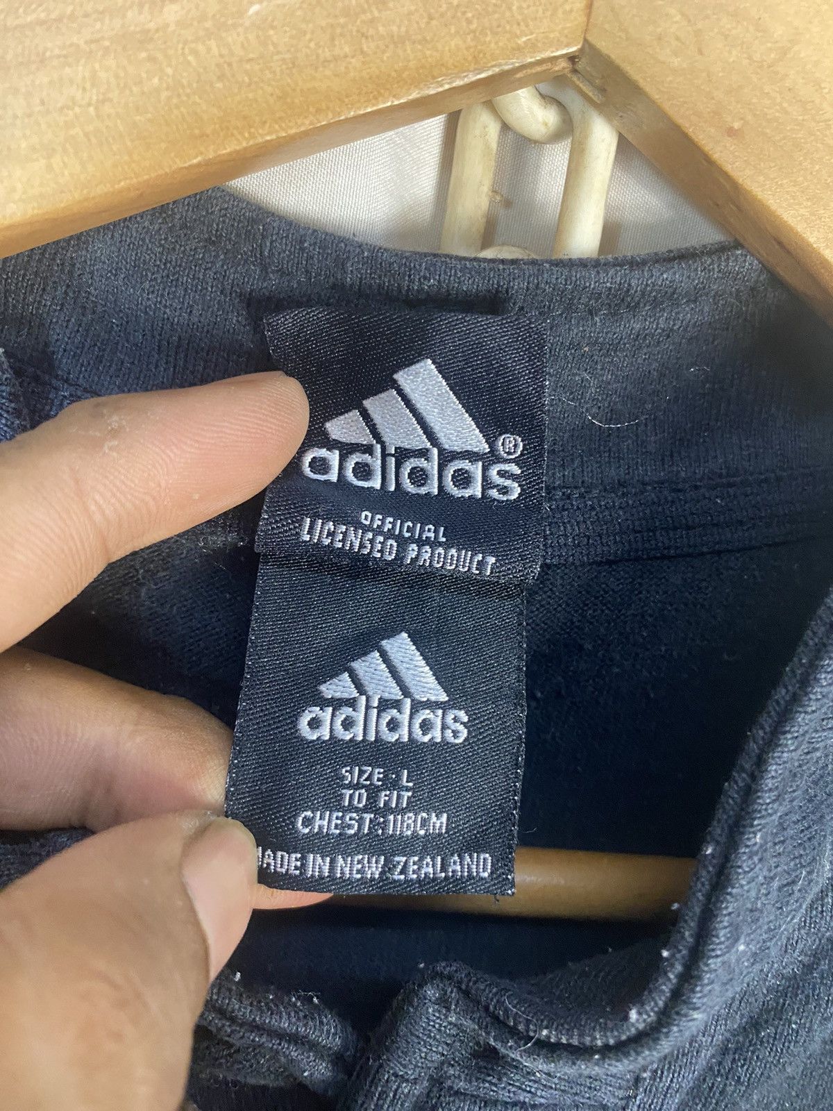 Adidas × All Blacks × Vintage Vintage adidas x all blacks World Cup 2003 T-shirt Size US L / EU 52-54 / 3 - 5 Thumbnail