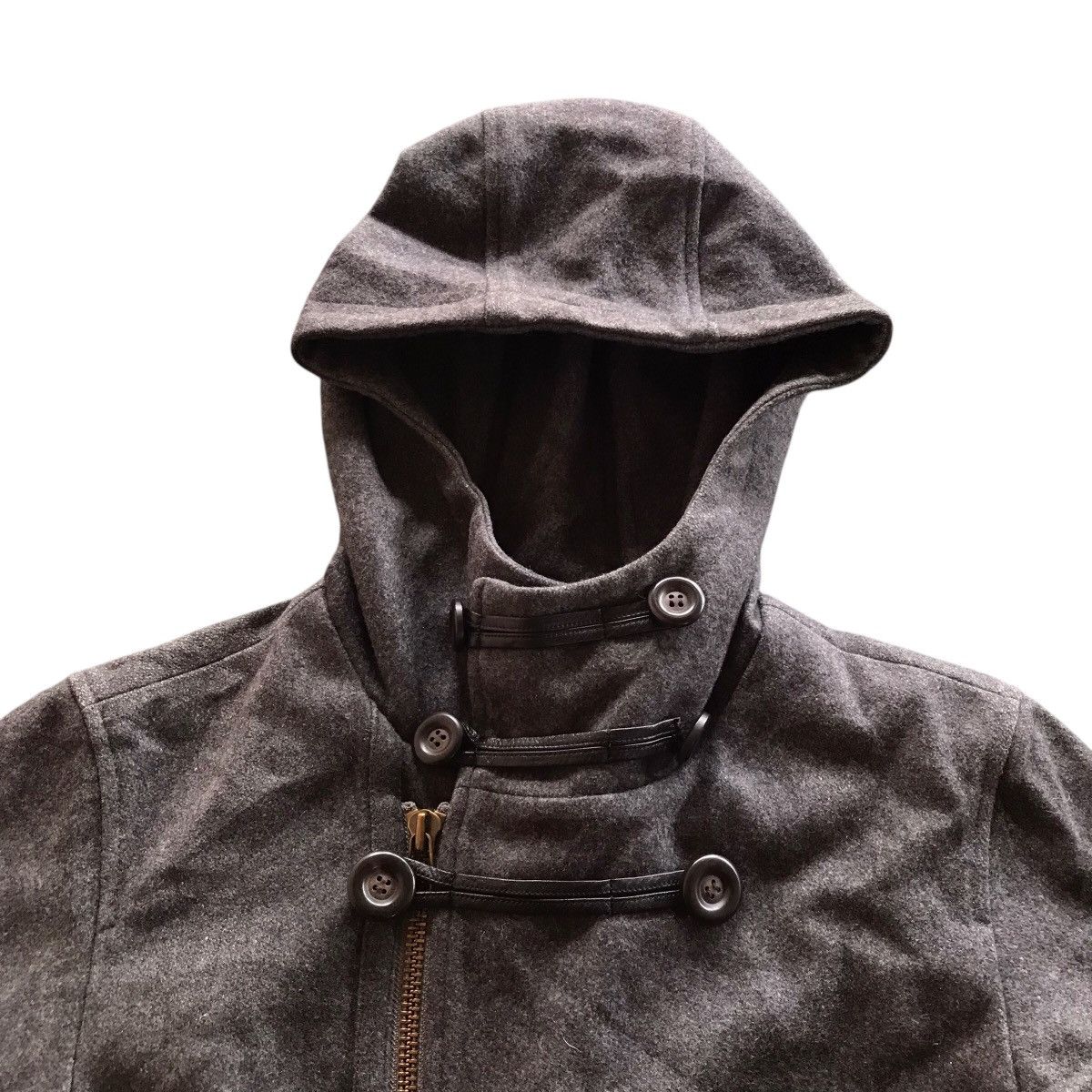 Issey Miyake Vintage Issey Miyake Tsumori Chisato Double Breast Hoodies Size US S / EU 44-46 / 1 - 5 Thumbnail