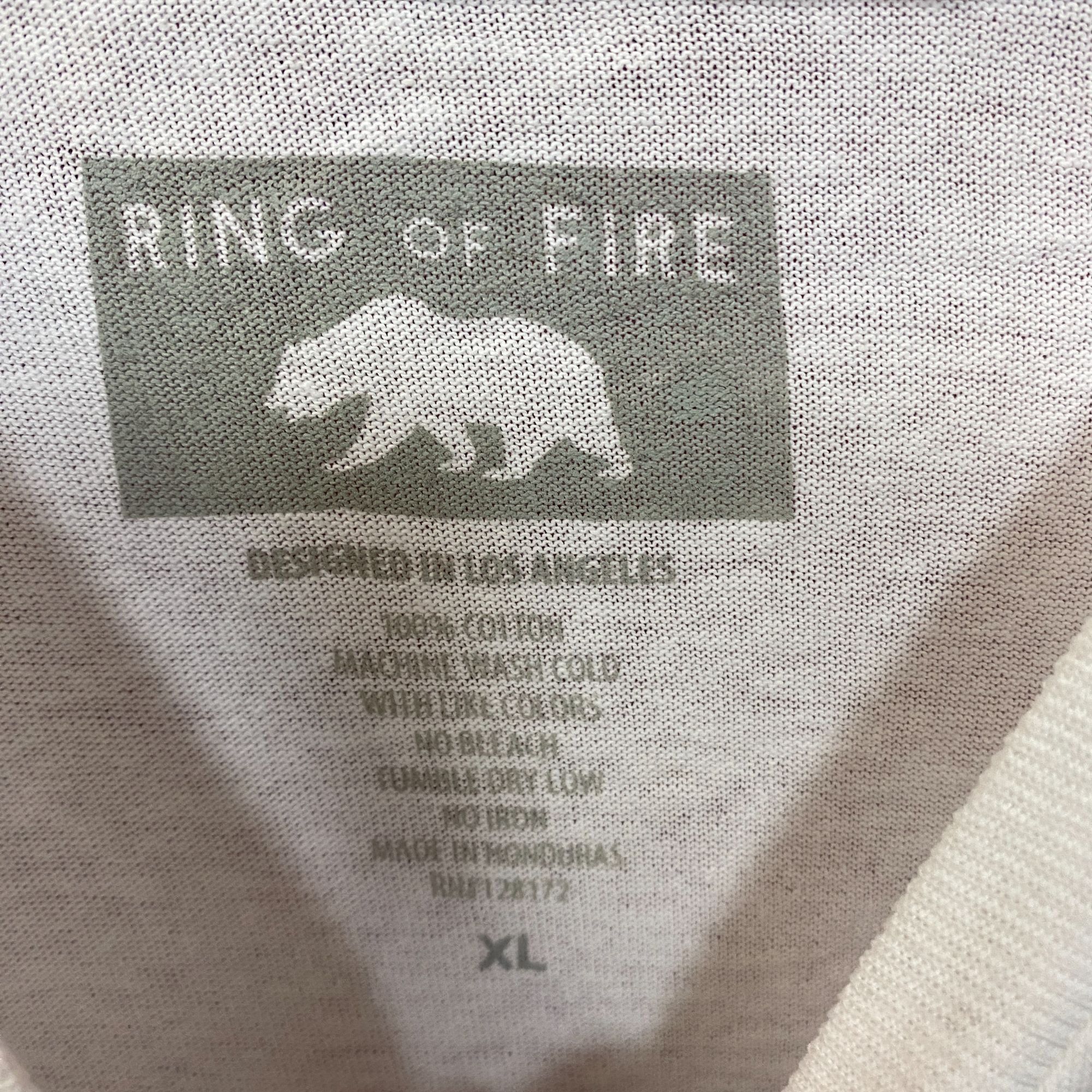 Ring Of Fire Ring Of Fire Tokyo Japan Daring Hero Japanese Lettering Anim Size US XL / EU 56 / 4 - 4 Thumbnail