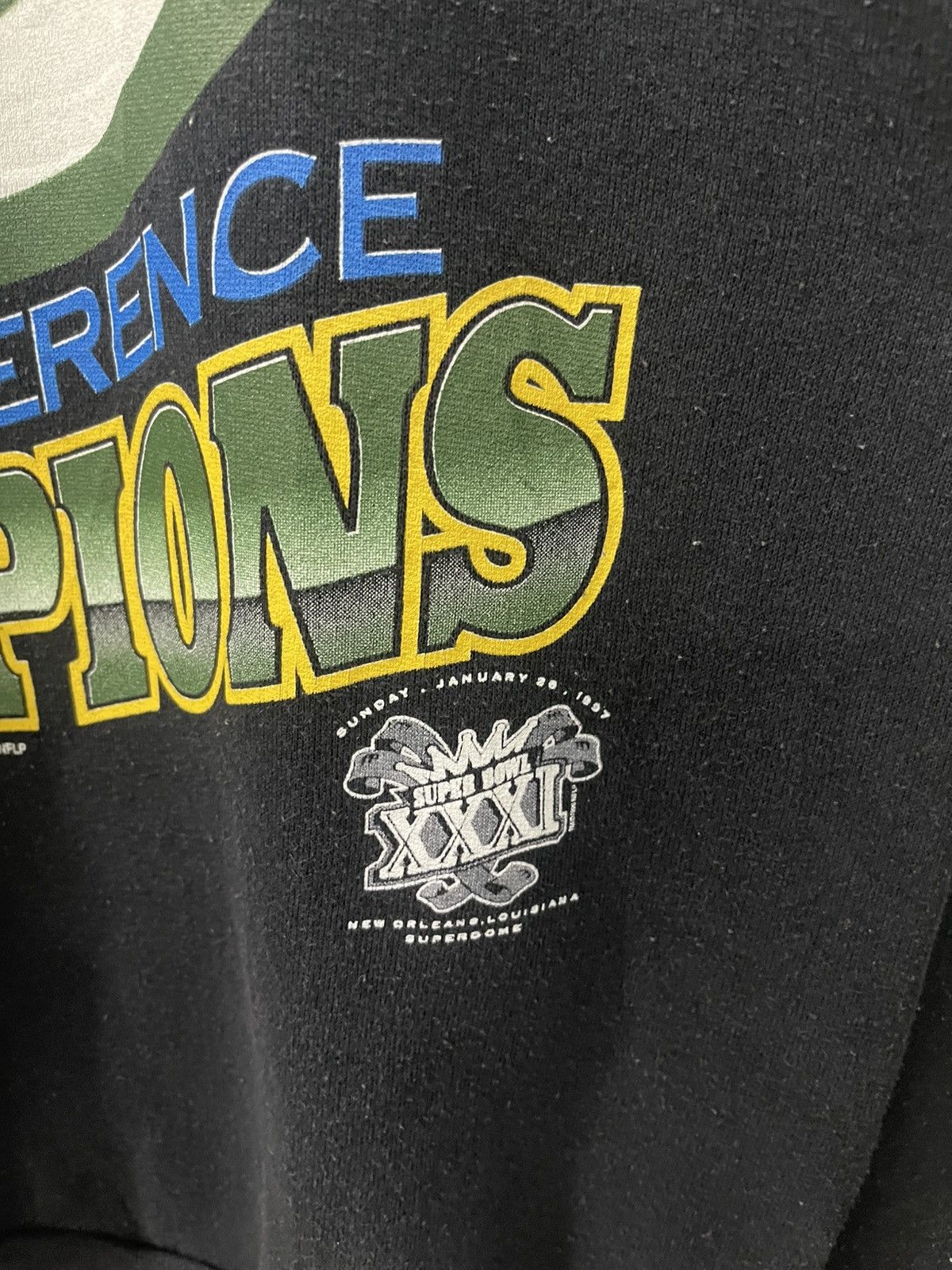 NFL Vintage Green Bay Packers NFL Super Bowl Sweatshirt Size US L / EU 52-54 / 3 - 6 Thumbnail