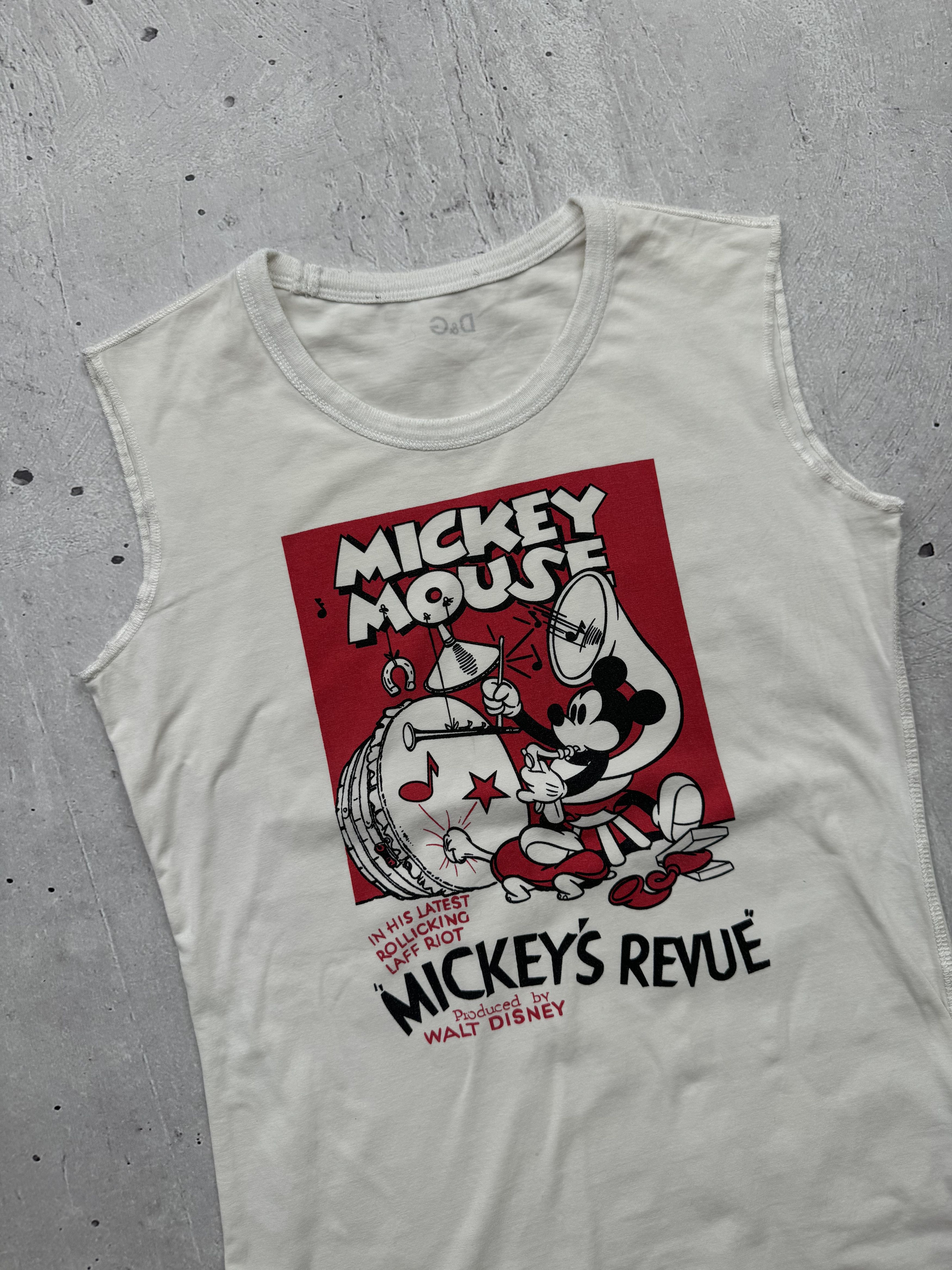 Dolce & Gabbana × Vintage Dolce & Gabbana Vintage Mickey Mouse Tank Top Size M / US 6-8 / IT 42-44 - 2 Thumbnail