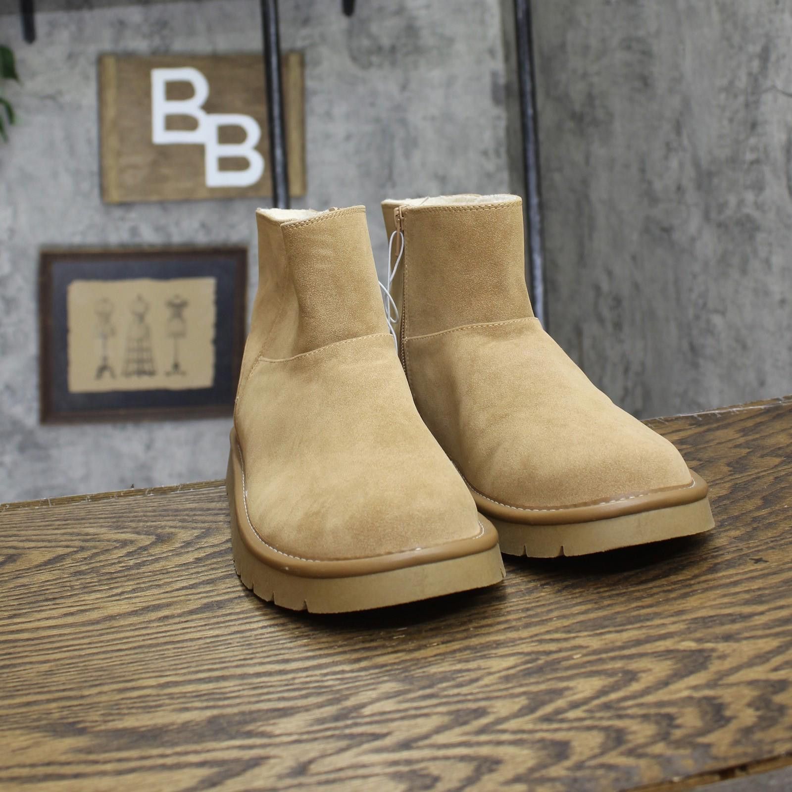 Other New Universal Thread Suede Booties 91791701 Tan Brown 10m Size US 10 / IT 40 - 3 Thumbnail