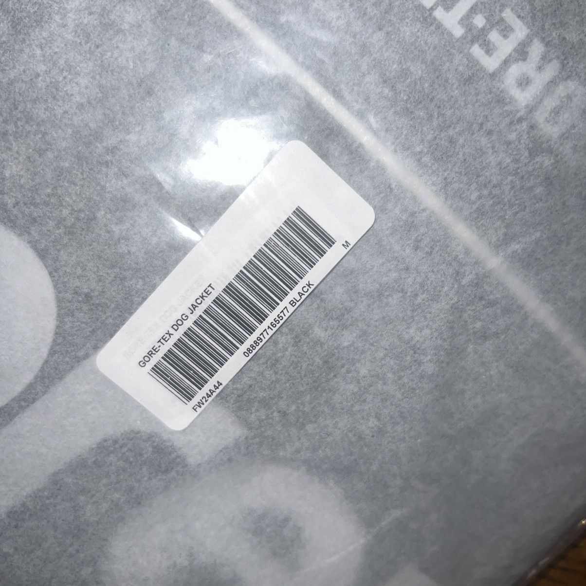 Supreme Supreme Gore-Tex dog Jacket Black Size: Medium Size US M / EU 48-50 / 2 - 6 Thumbnail