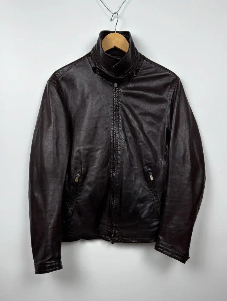 Loro Piana Loro Piana Caferacer Leather Jacket Size US M / EU 48-50 / 2 - 1 Thumbnail