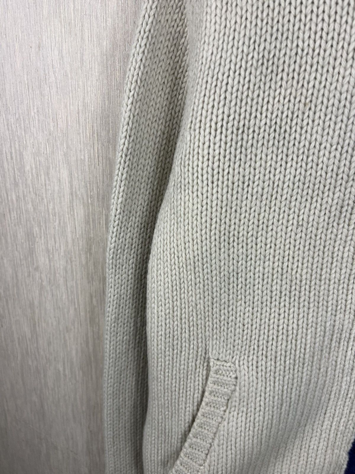 Tommy Hilfiger Vintage Tommy Hilfiger heavy knit zip wool hoodie cardigan Size US XL / EU 56 / 4 - 8 Thumbnail