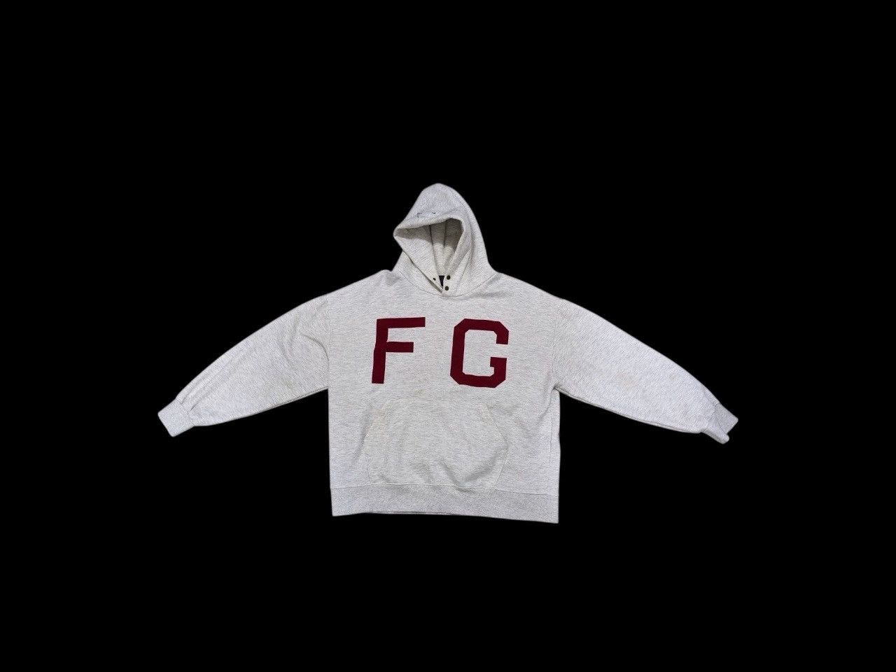 Fear of God DISTRESSED FEAR OF GOD ESSENTIAL SWEATSHIRT PULLOVER HOODIES Size US XL / EU 56 / 4 - 1 Thumbnail
