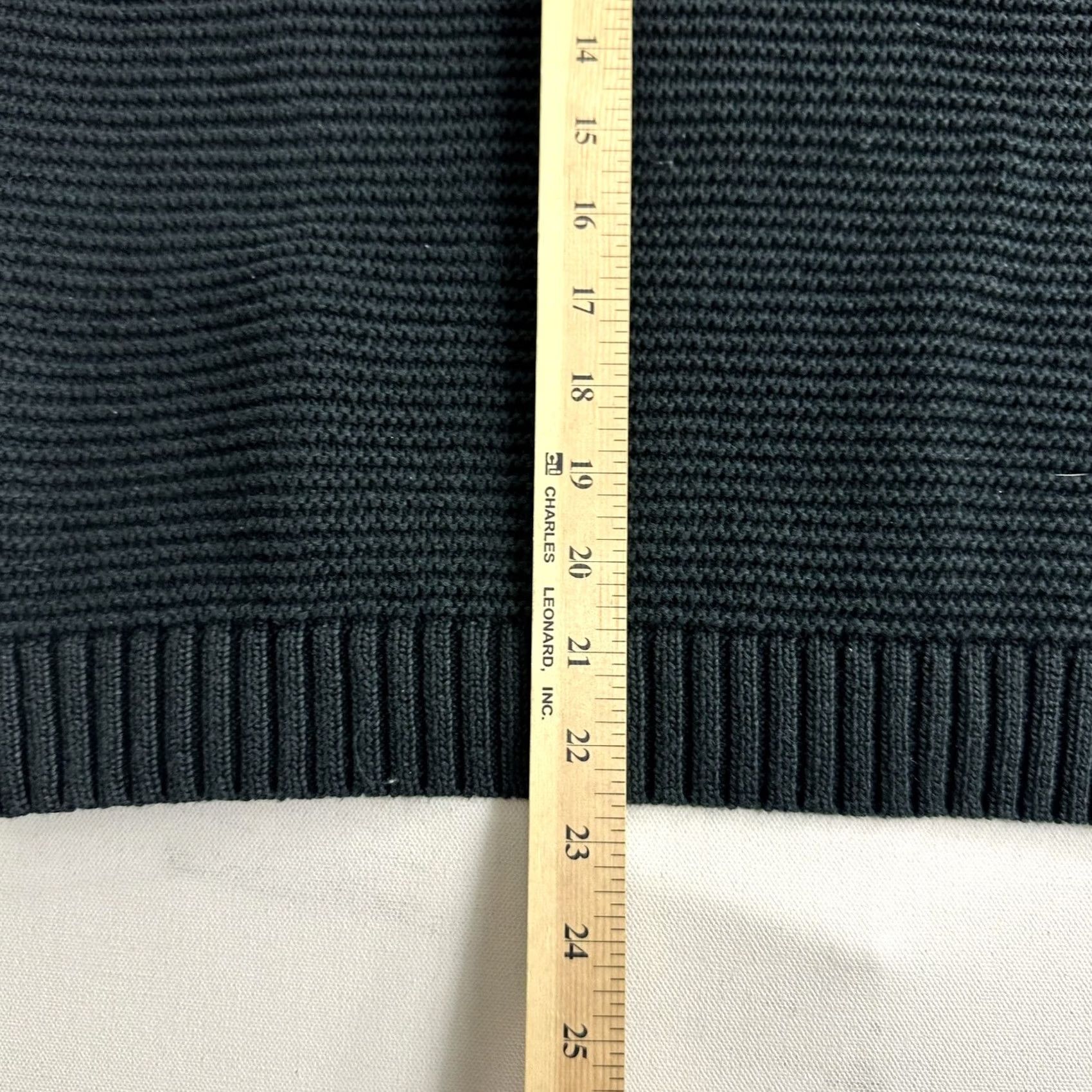 Ralph Lauren Lauren Ralph Lauren Sweater Women's XL Black Long Sleeve Ribbed Pullover Regular Fit Modern Knit Ribbed Pullover Women Holiday Casual Size XL / US 12-14 / IT 48-50 - 7 Thumbnail