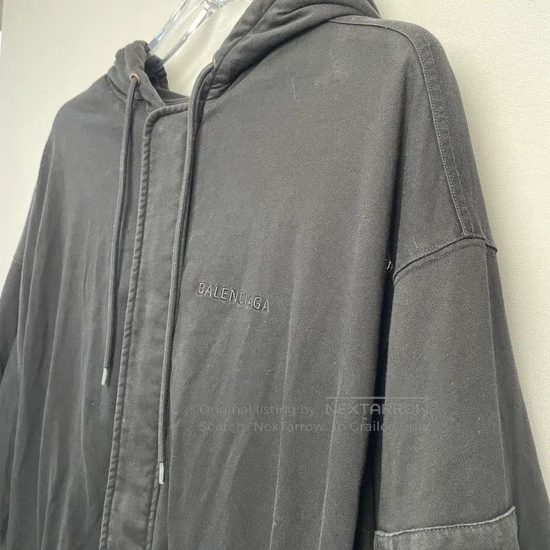 Balenciaga Balenciaga Pattern print loose hooded sweatshirt jacket Size US M / EU 48-50 / 2 - 7 Thumbnail