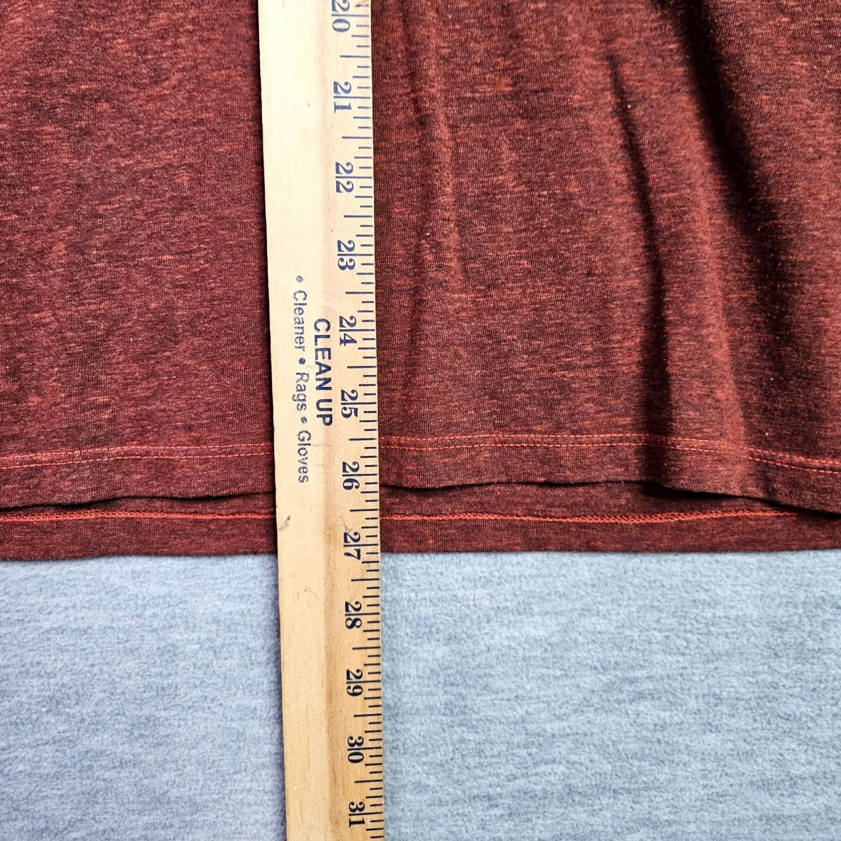 Gustin GUSTIN Mens Rusty Brown Short Sleeve Crew Neck Tee M Made in USA Size US 31 - 4 Thumbnail