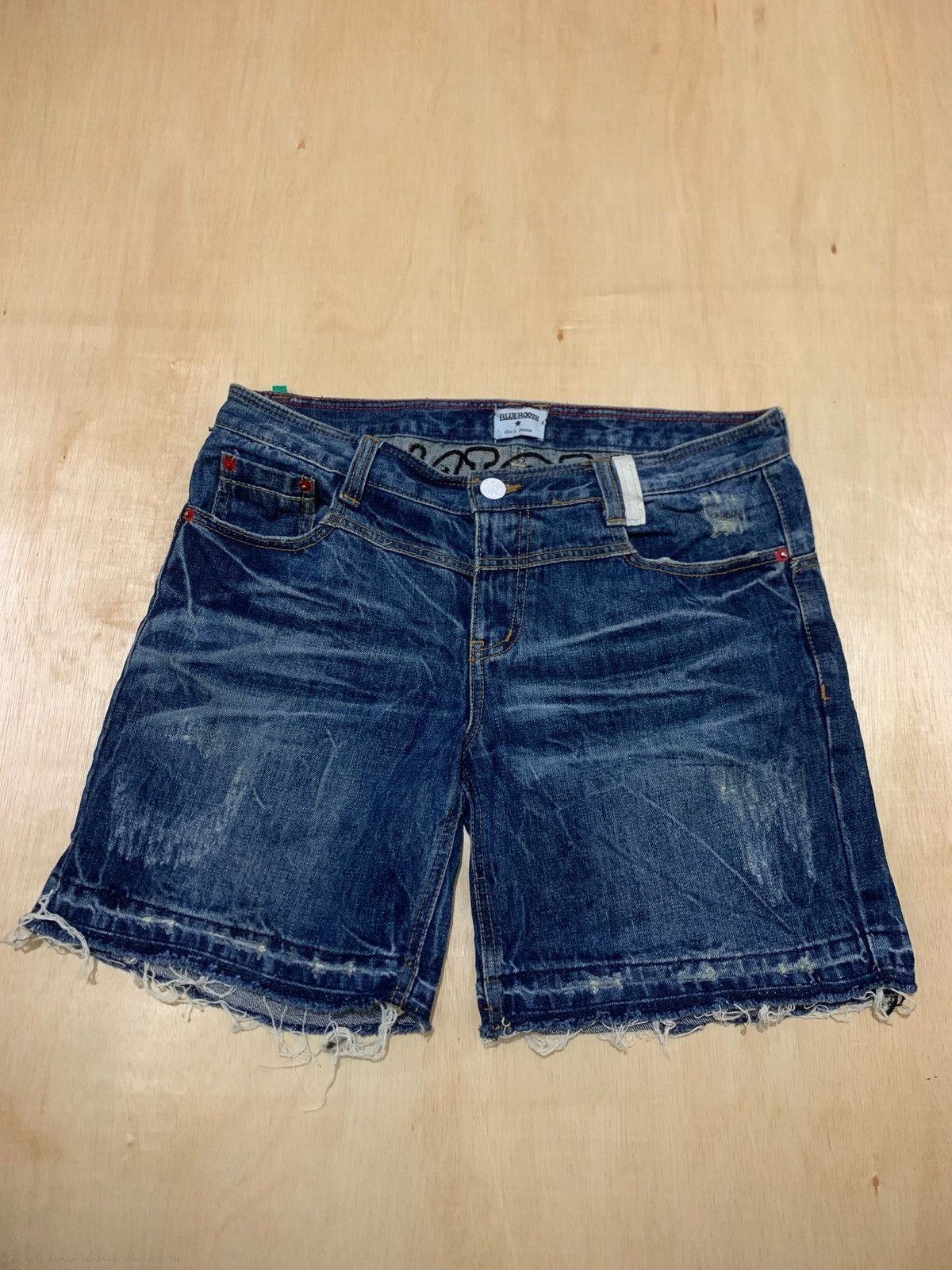 Hysteric Glamour × Japanese Brand × NFL Y2k Original NFL Short Jeans Size US 35 - 3 Thumbnail