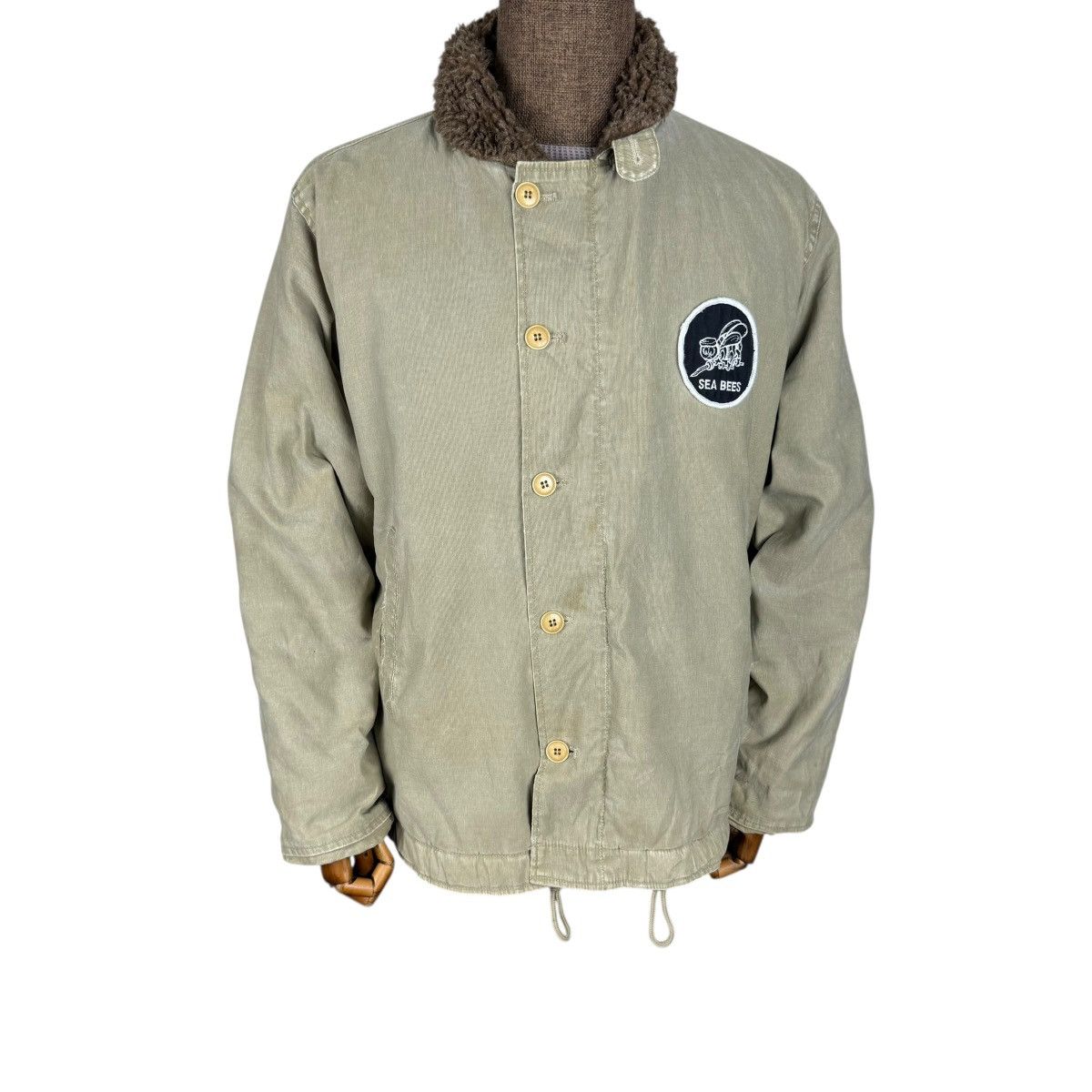 Japanese Brand ☀️HOUSTON SEA BEES DECK USN JACKET Size US M / EU 48-50 / 2 - 2 Thumbnail