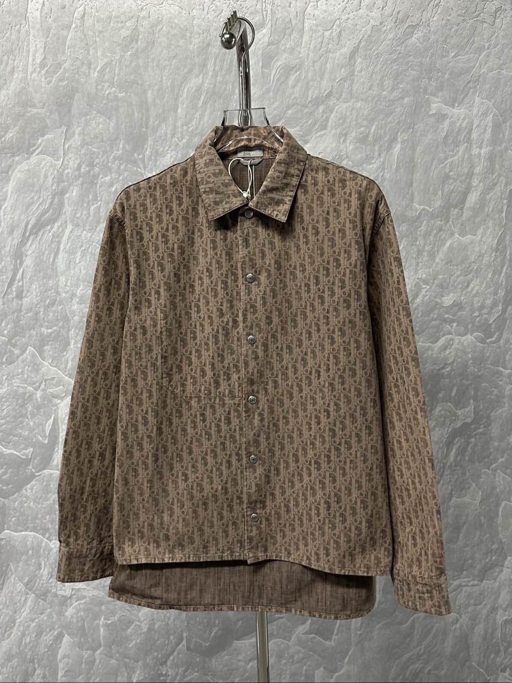 Dior Dior SS22 Oblique Shirt Jacket Size M Size US M / EU 48-50 / 2 - 1 Thumbnail