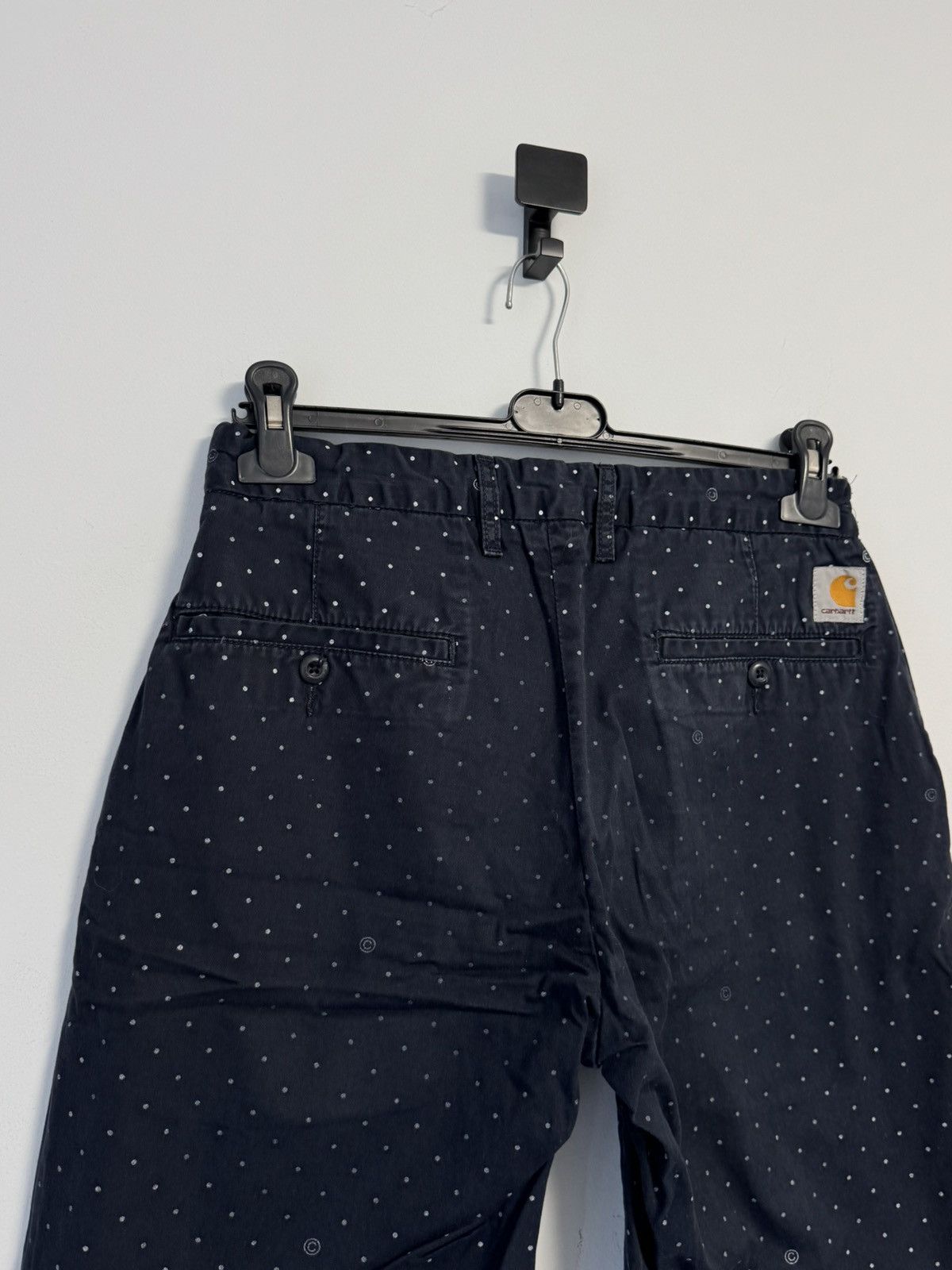 Carhartt Carhartt Wip Vintage Dark Blue Cargo Shorts Size US 32 / EU 48 - 3 Thumbnail