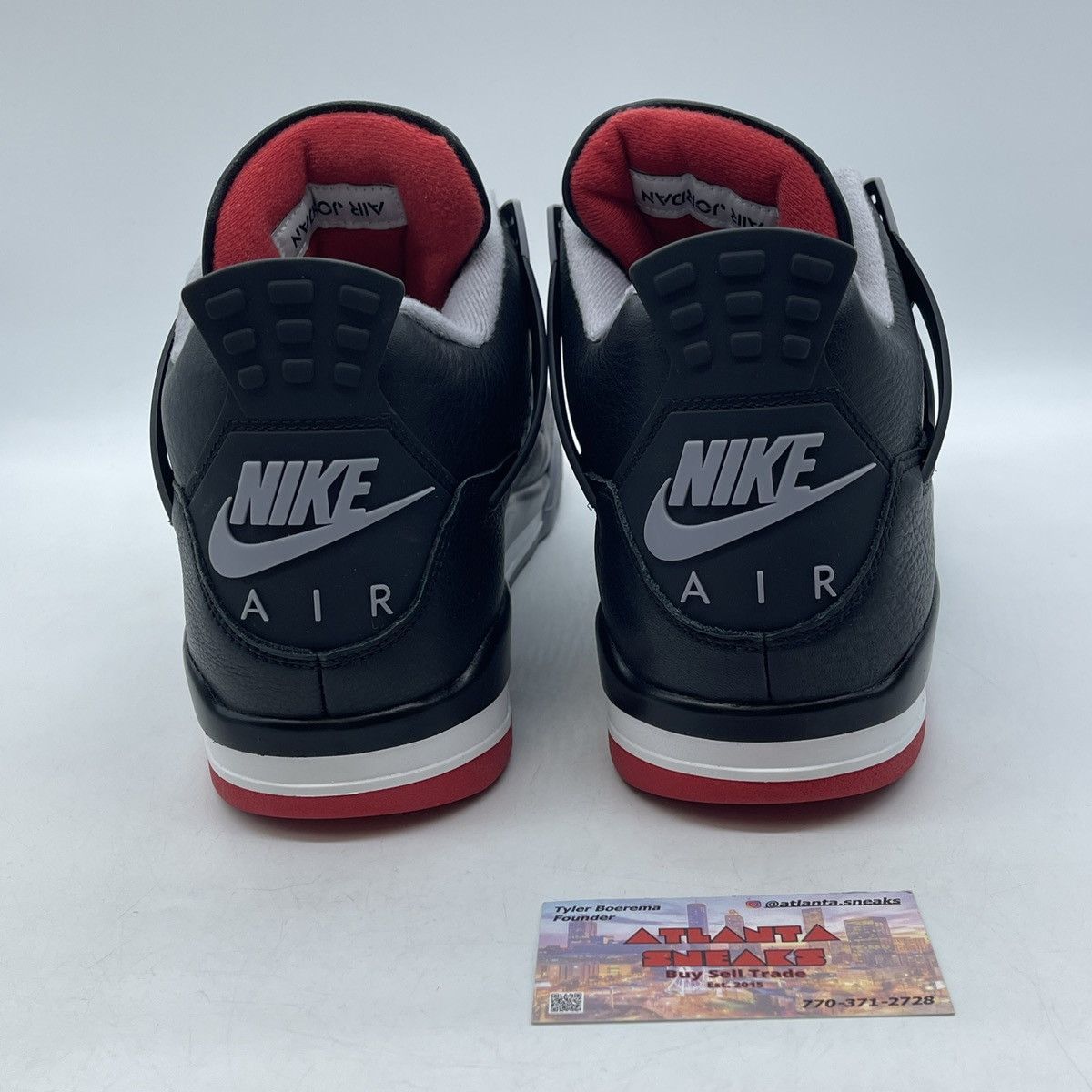 Jordan Brand Air Jordan 4 bred reimagined Size US 12.5 / EU 45-46 - 3 Thumbnail