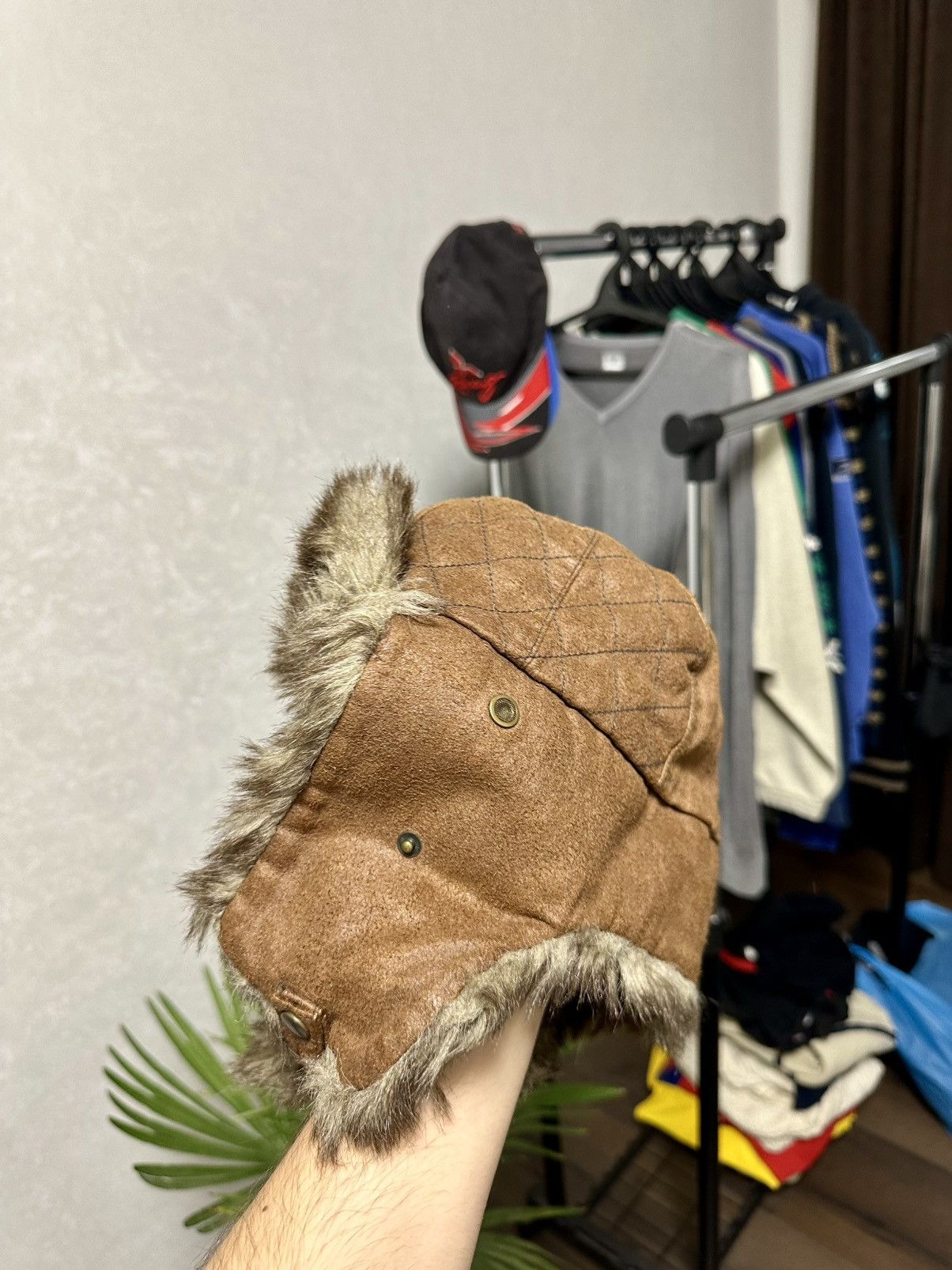 Hysteric Glamour Y2K Ushanka Vintage Fur Traper Fuzy Hat Size ONE SIZE - 6 Thumbnail