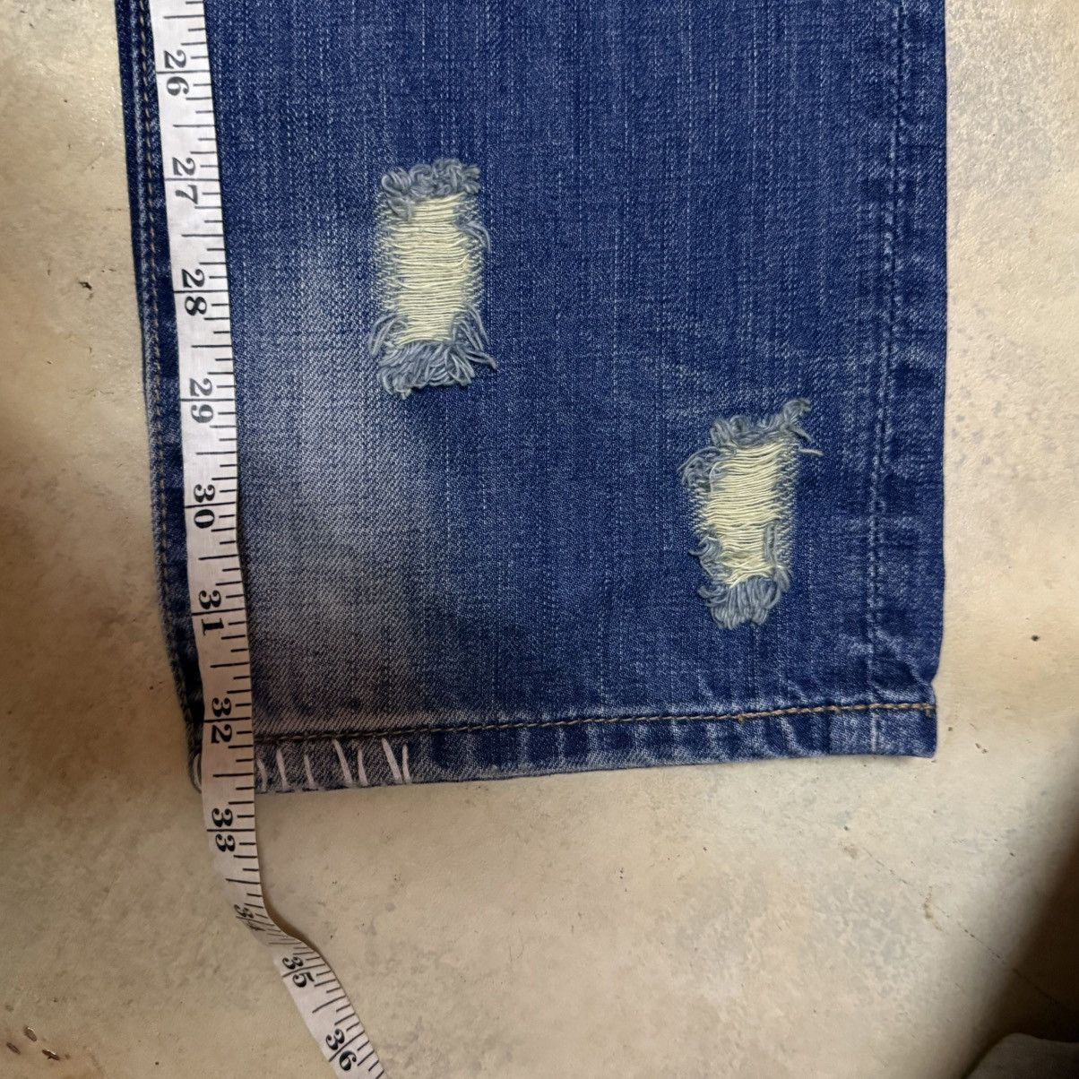Dsquared2 Dsquared Distressed Denim Jeans Size US 34 / EU 50 - 16 Thumbnail