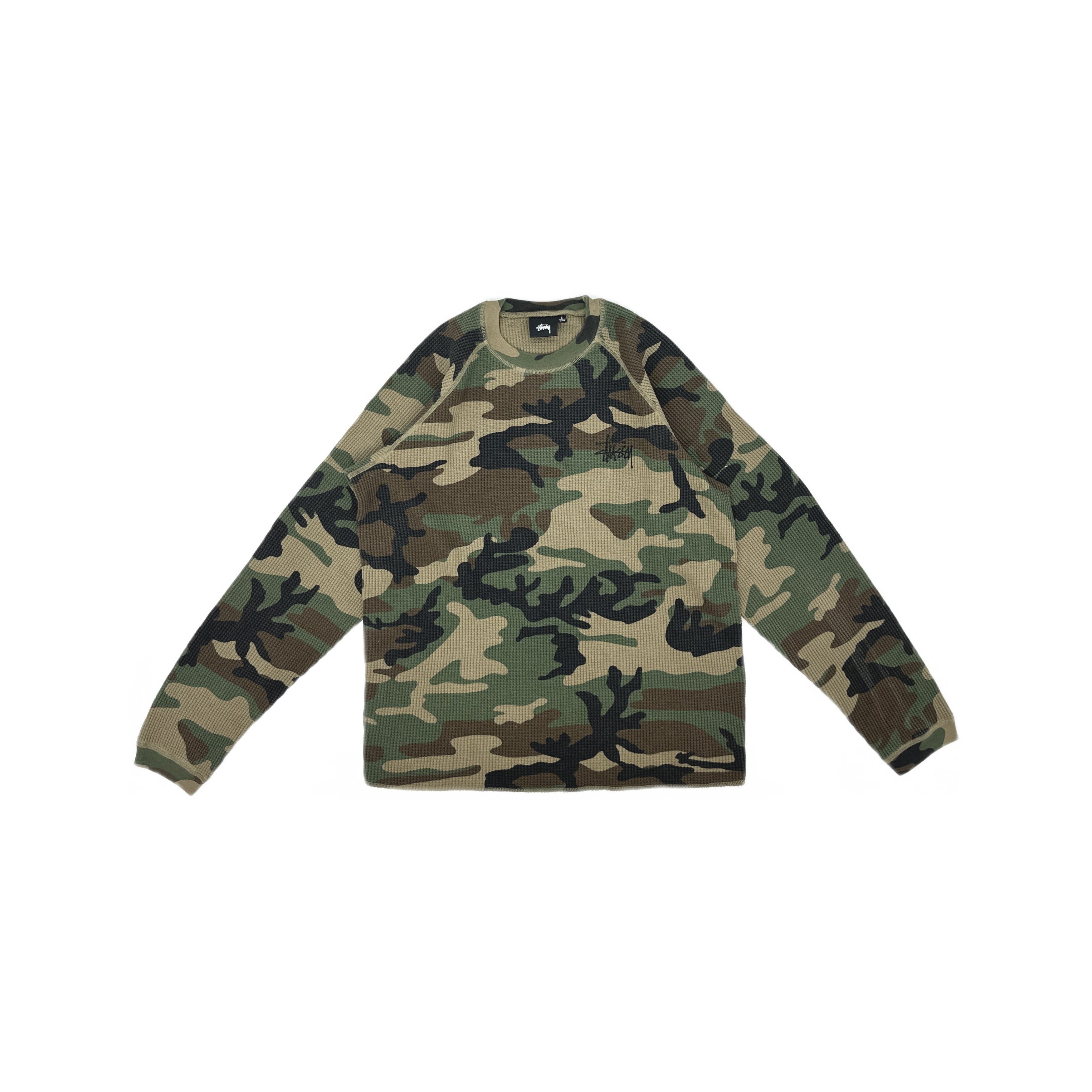 Stussy Stussy Desert Camo Thermal T-Shirt | Grailed