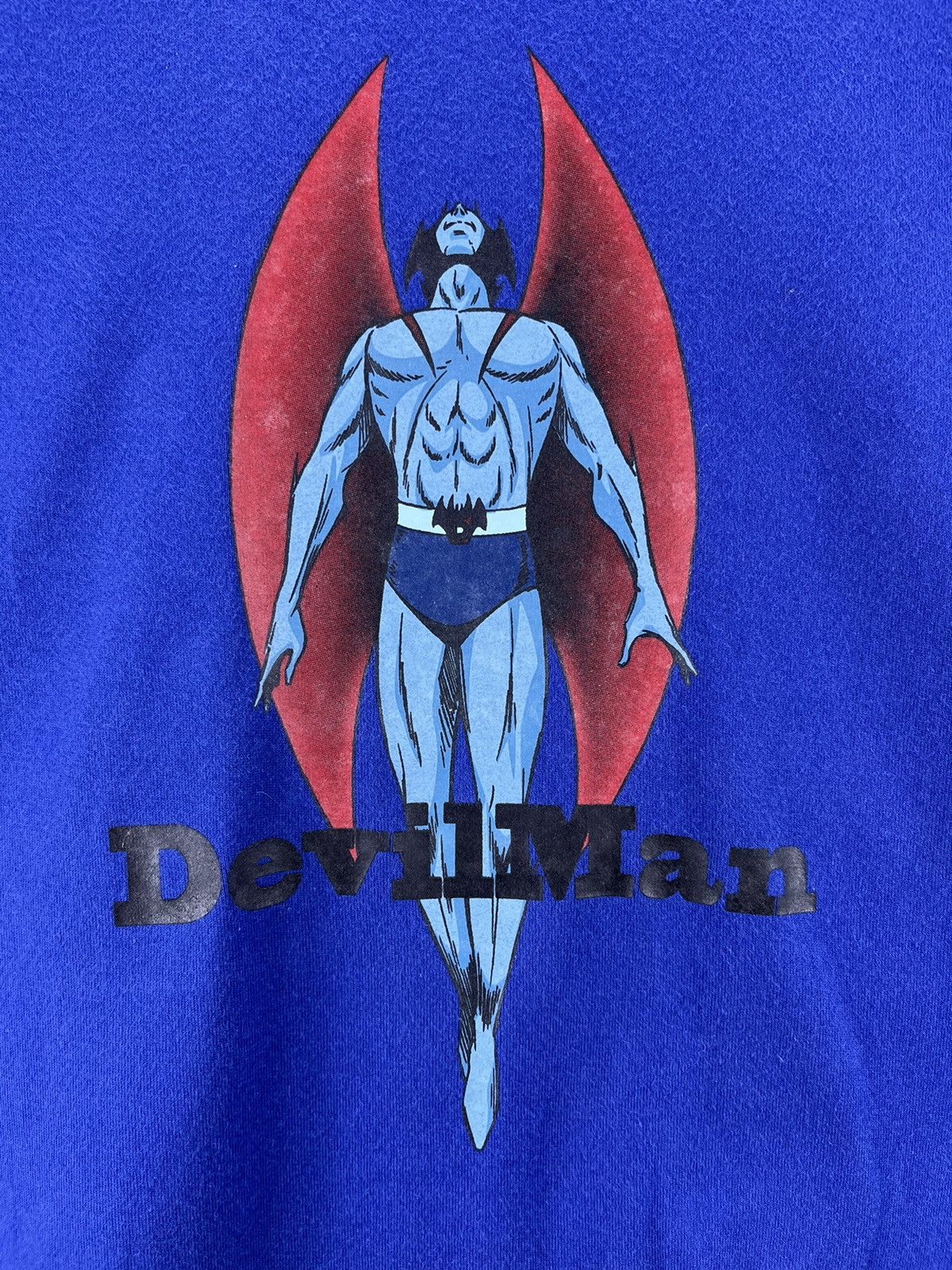 Anime × Vintage DEVILMAN ANIME TEE RARE💥 Size US L / EU 52-54 / 3 - 3 Thumbnail